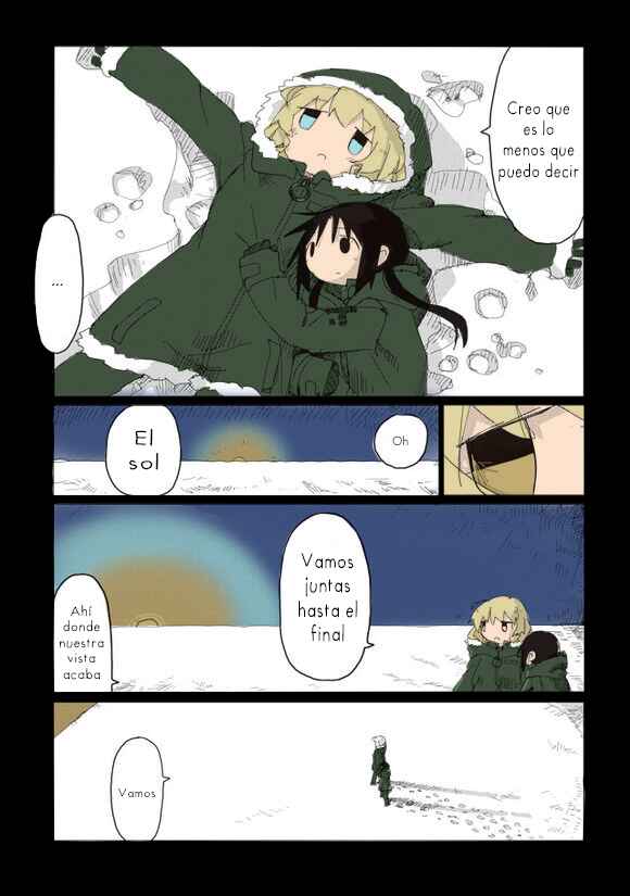 Shoujo Shuumatsu Ryokou (Fan Colored) Chapter 42 - Page 13