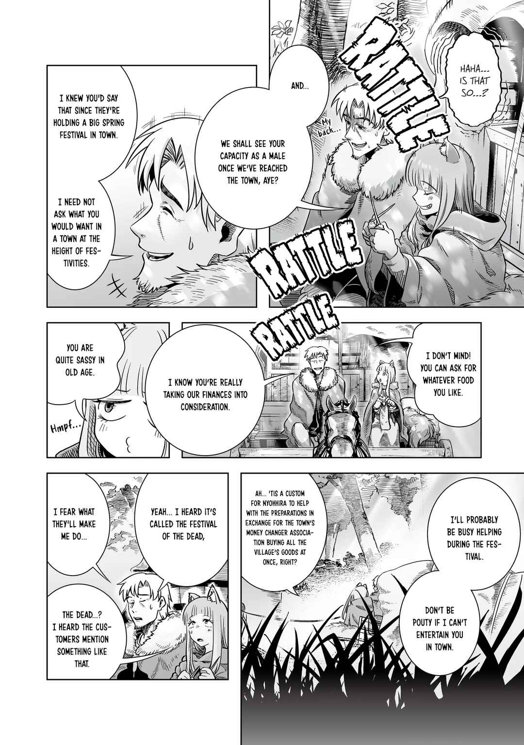 Ookami to Koushinryou: Spring Log Chapter 5 - Page 2