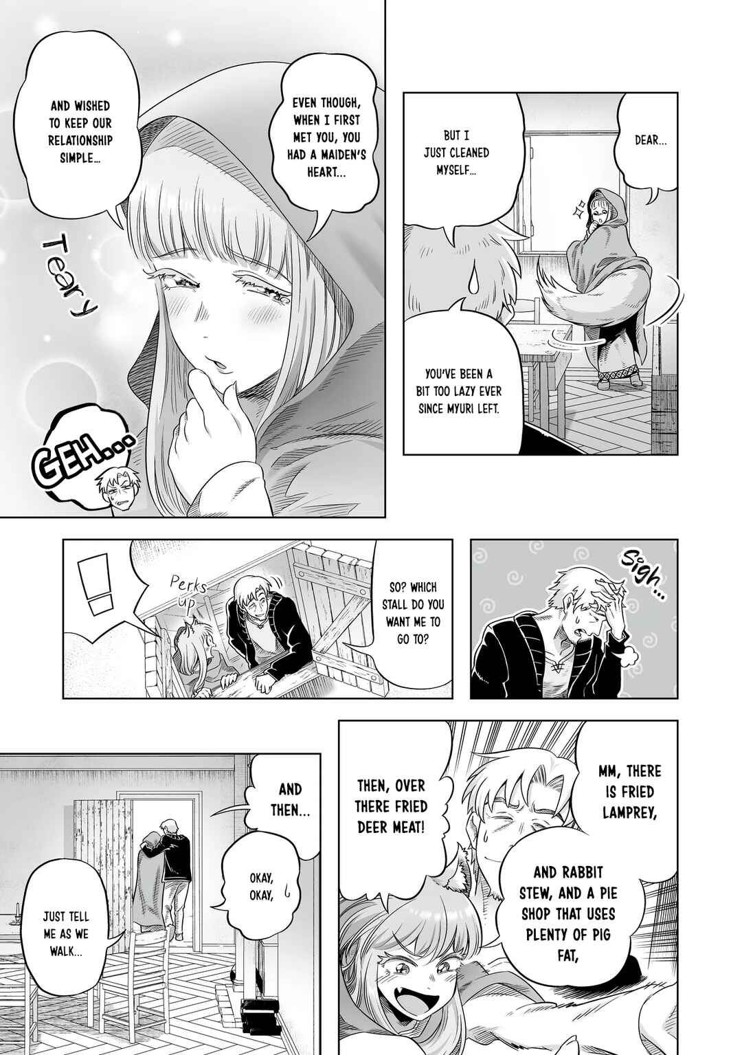 Ookami to Koushinryou: Spring Log Chapter 5 - Page 7