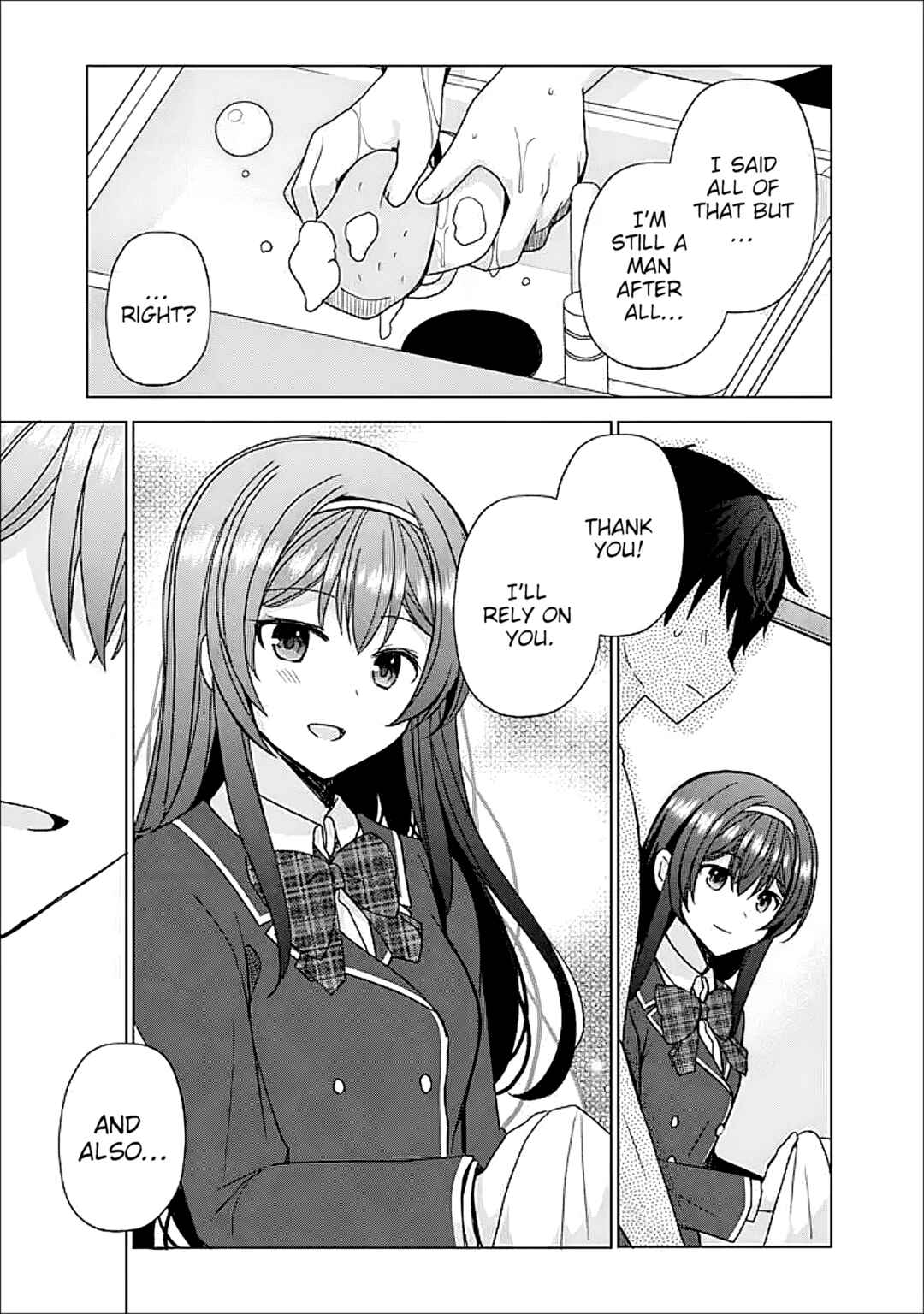 Iinazuke ga Dekita to Omottara, Sono Iinazuke ga Gakkou de Yuumei na "Akuyaku Reijou" Dattan dakedo, Dou Sureba Ii? Chapter 12.2 - Page 6