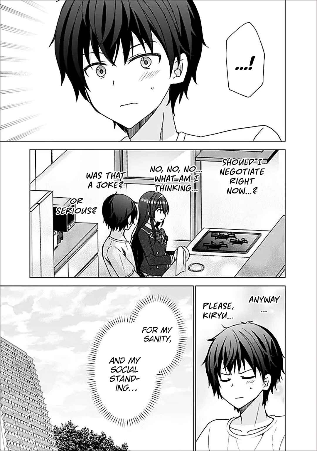 Iinazuke ga Dekita to Omottara, Sono Iinazuke ga Gakkou de Yuumei na "Akuyaku Reijou" Dattan dakedo, Dou Sureba Ii? Chapter 12.2 - Page 8