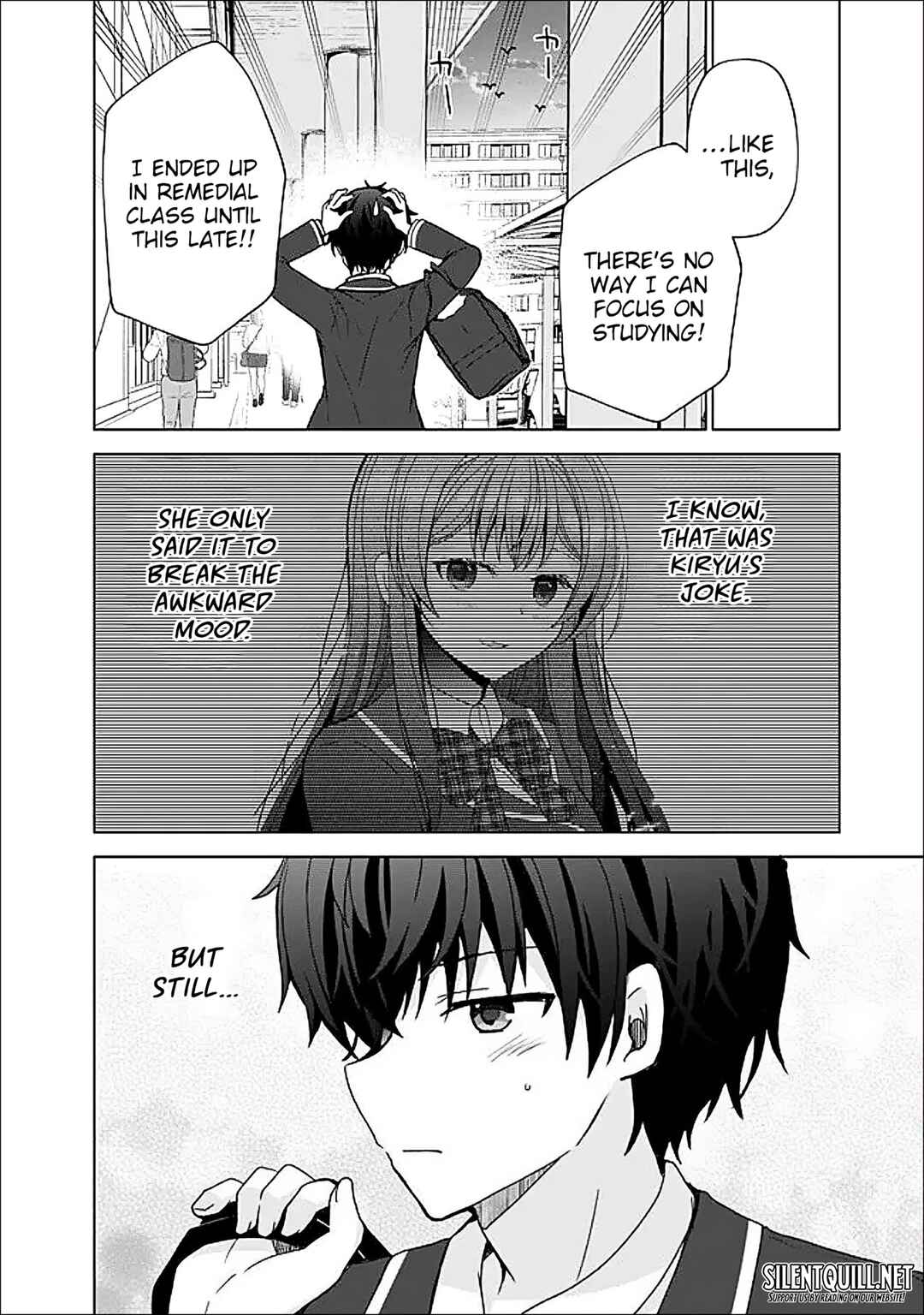 Iinazuke ga Dekita to Omottara, Sono Iinazuke ga Gakkou de Yuumei na "Akuyaku Reijou" Dattan dakedo, Dou Sureba Ii? Chapter 12.2 - Page 9