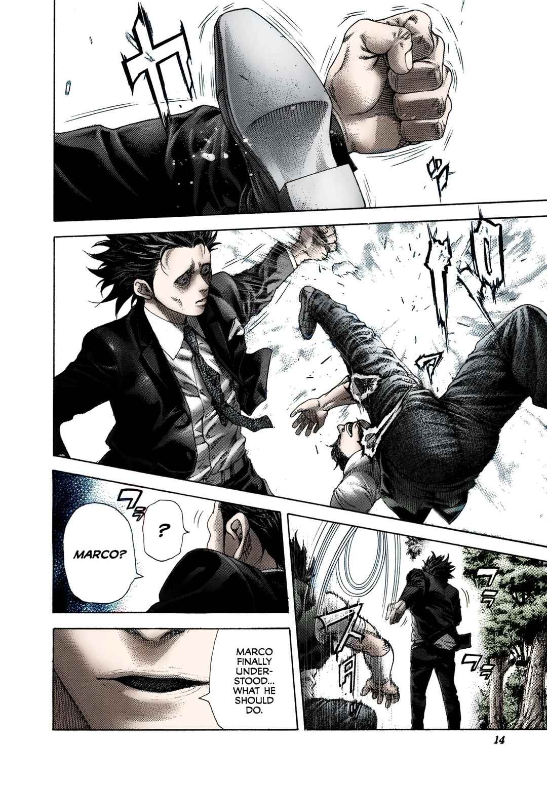 Usogui (Fan Colored) Chapter 484 - Page 10