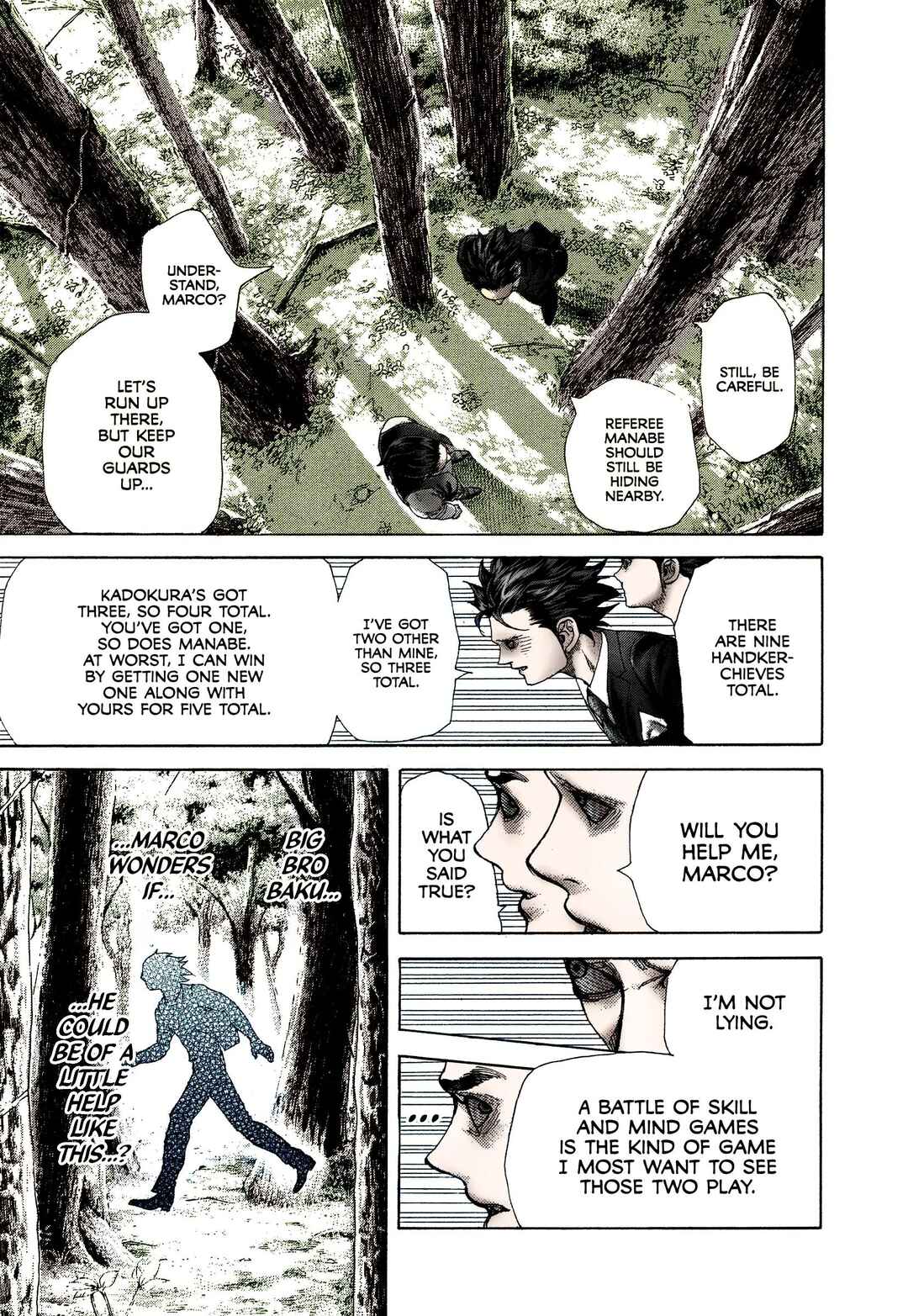 Usogui (Fan Colored) Chapter 484 - Page 5