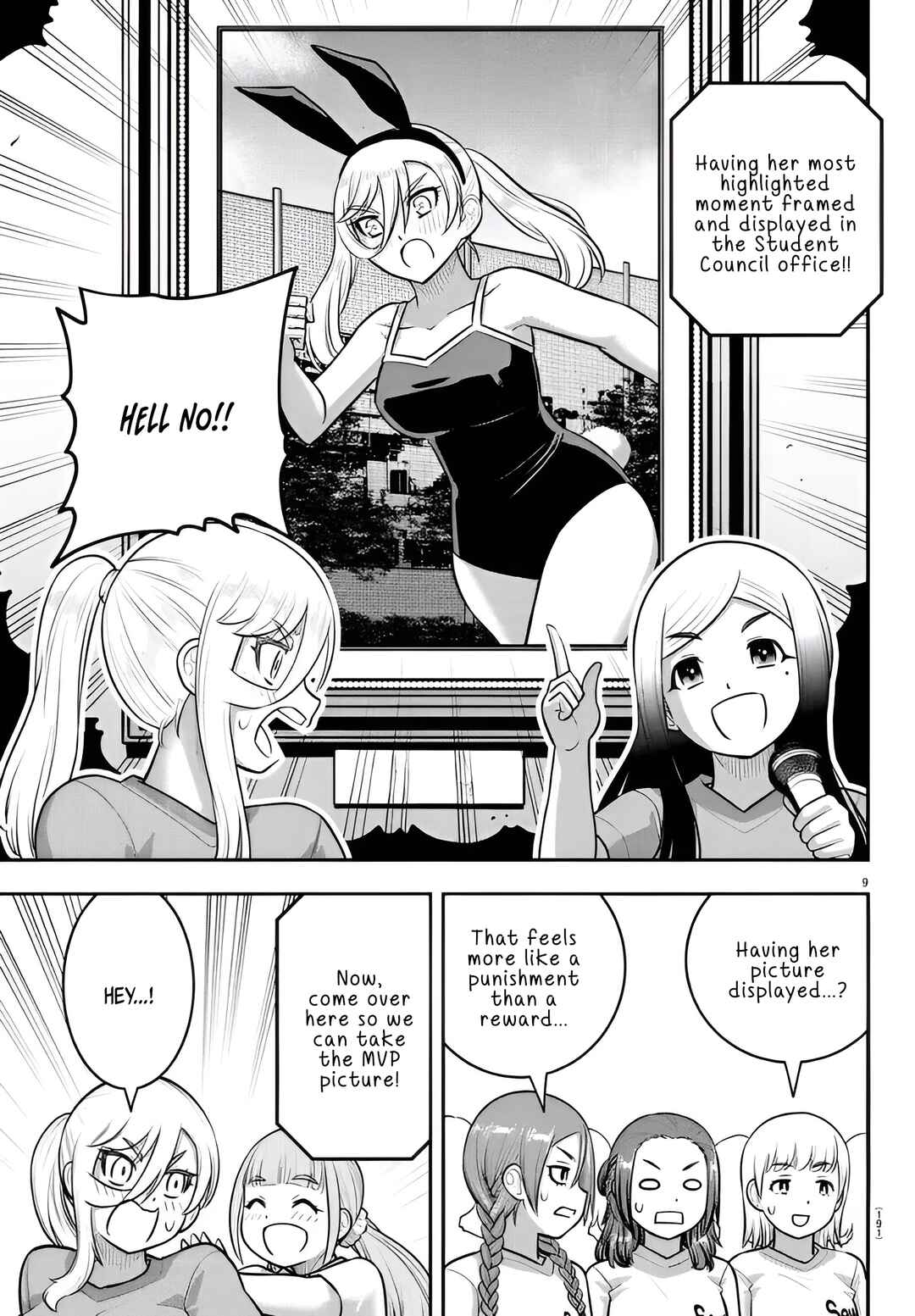 Yankee JK Kuzuhana-chan Chapter 238 - Page 9