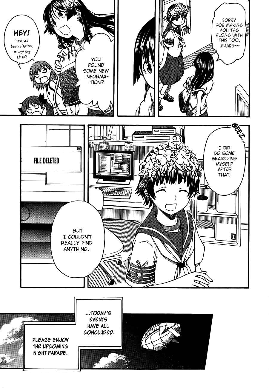 Toaru Majutsu no Index Gaiden: Toaru Kagaku no Railgun Chapter 47 - Page 25