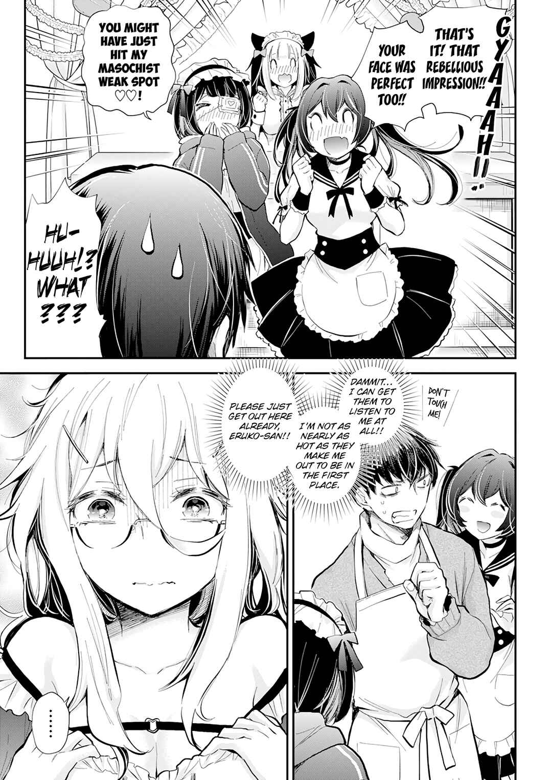 Shingeki no Eroko-san: Hen na Oneesan wa Danshi Kousei to Nakayoku Naritai Chapter 41 - Page 10