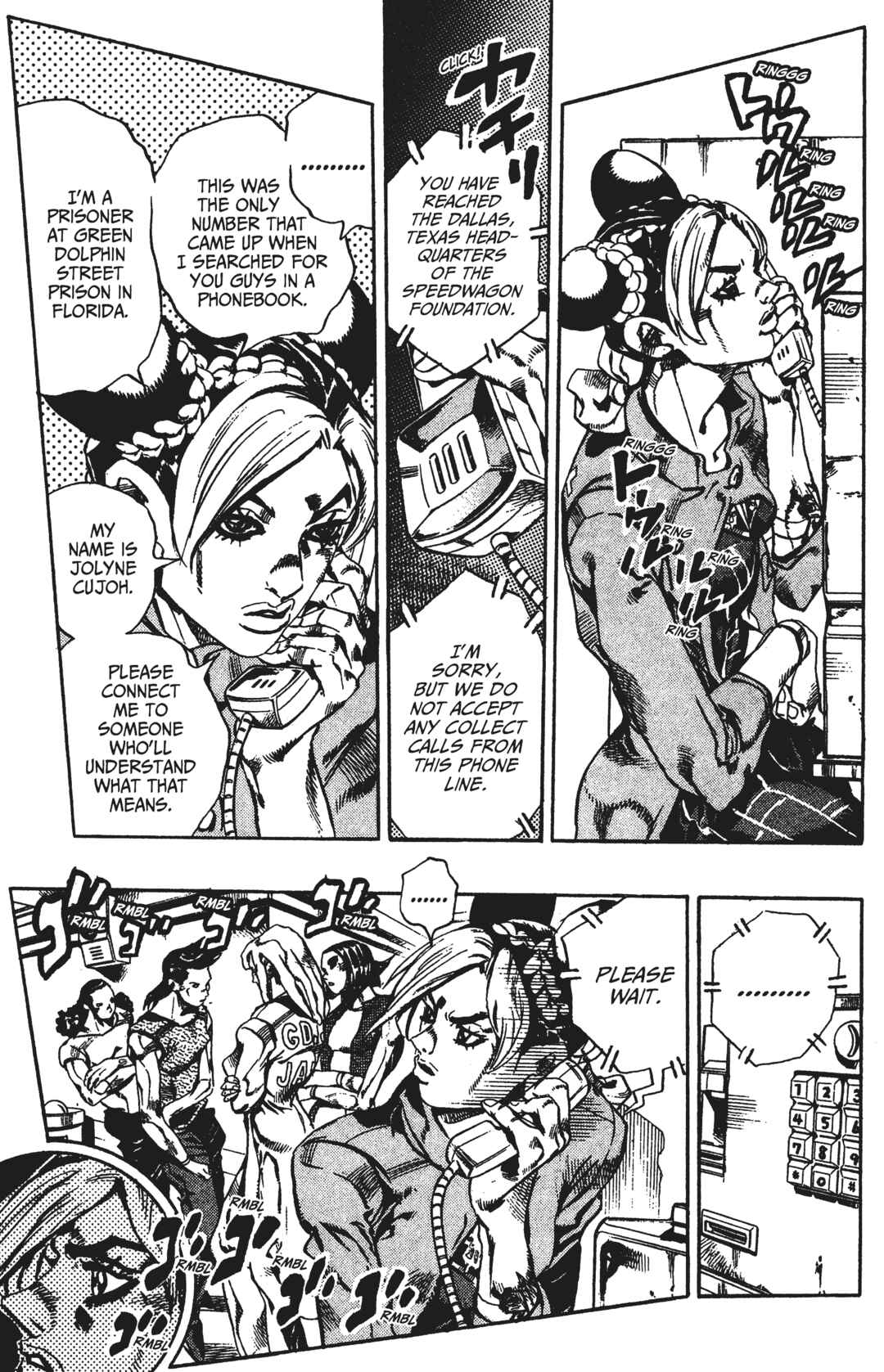 JoJo no Kimyou na Bouken: Part 6 - Stone Ocean Chapter 40 - Page 4