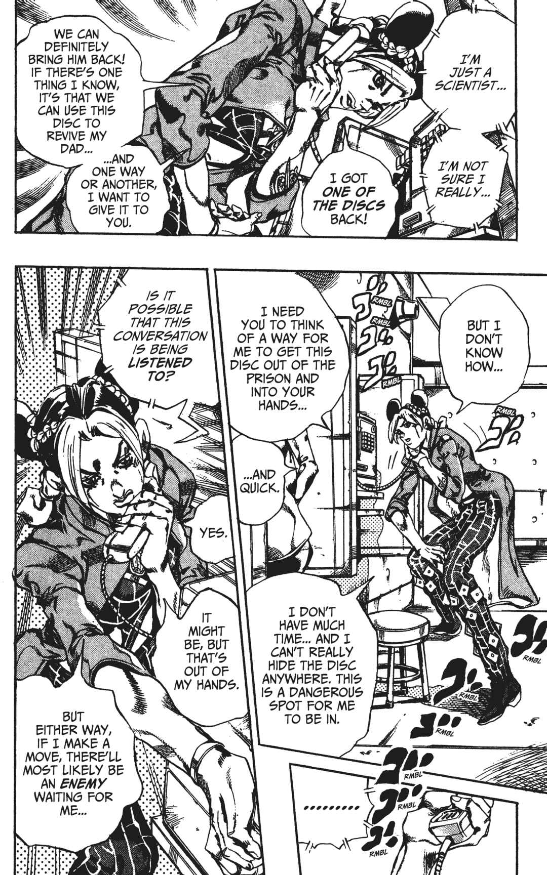 JoJo no Kimyou na Bouken: Part 6 - Stone Ocean Chapter 40 - Page 7