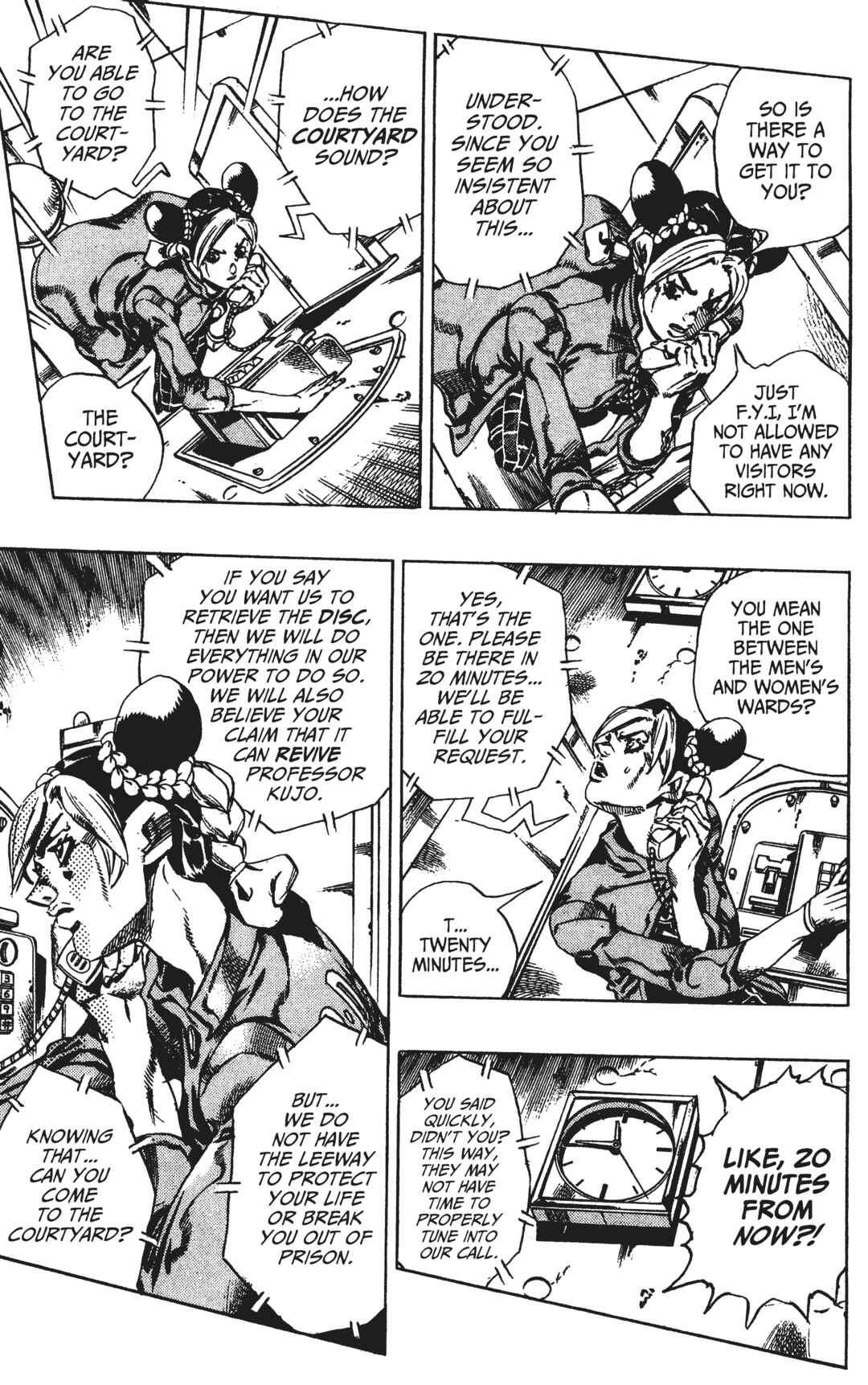 JoJo no Kimyou na Bouken: Part 6 - Stone Ocean Chapter 40 - Page 8