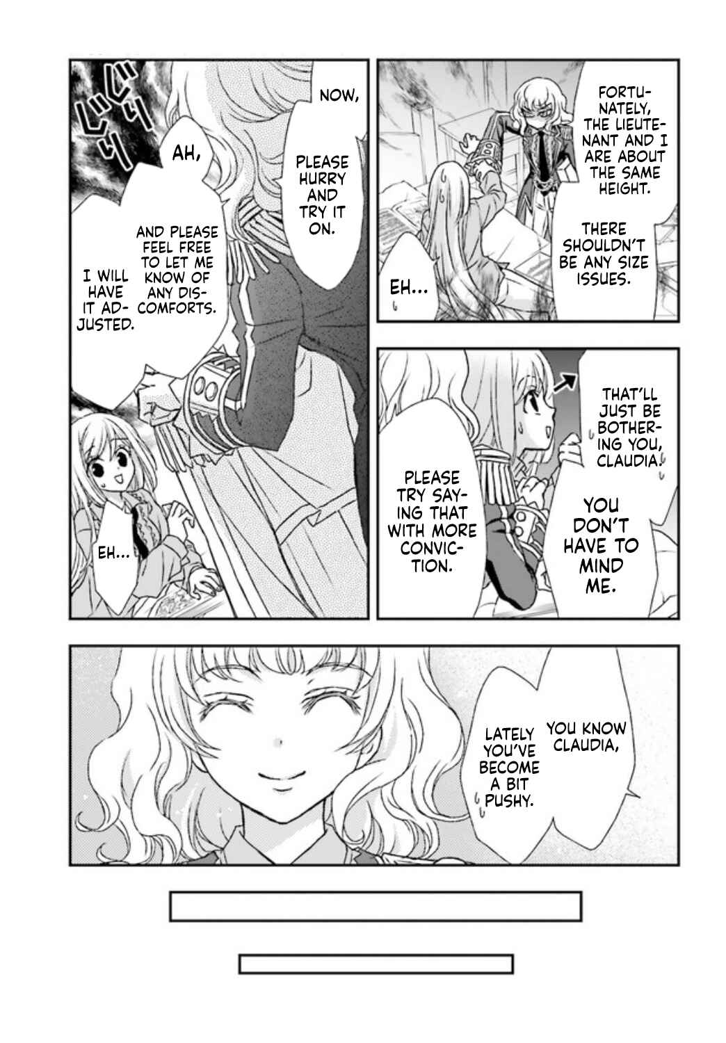 Shinigami ni Sodaterareta Shoujo wa Shikkoku no Tsurugi o Mune ni Idaku Chapter 17 - Page 12