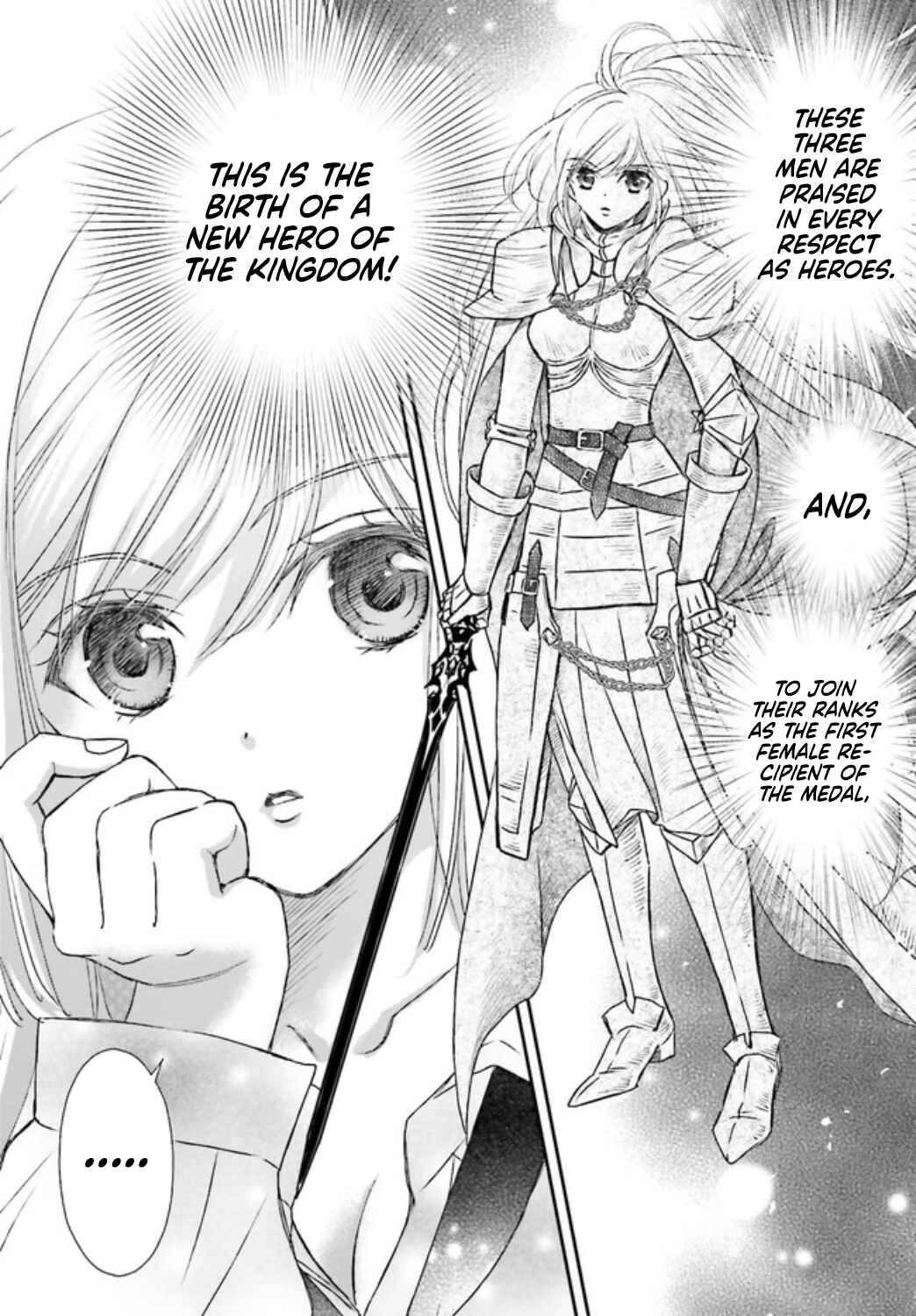 Shinigami ni Sodaterareta Shoujo wa Shikkoku no Tsurugi o Mune ni Idaku Chapter 17 - Page 4