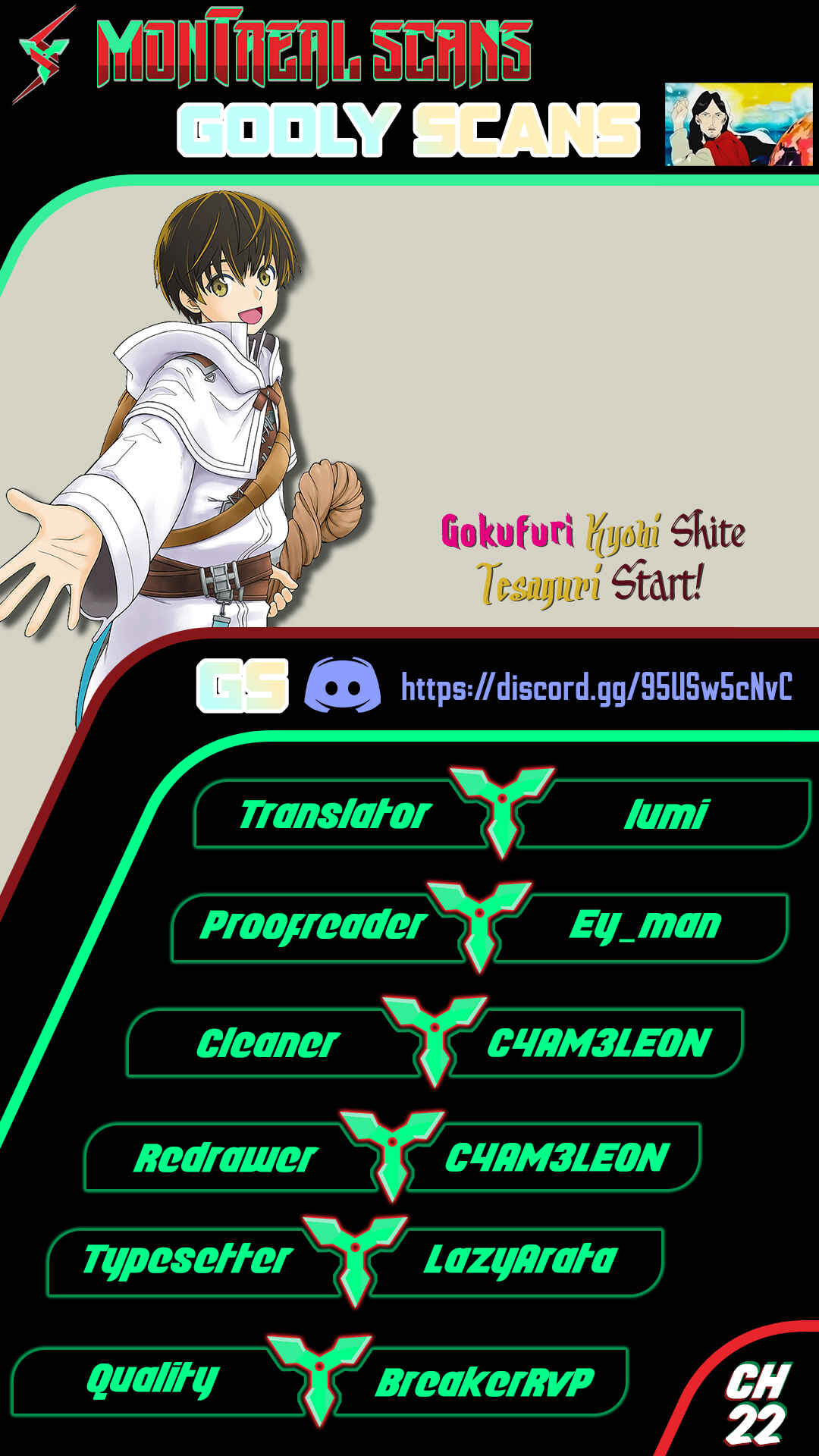 Gokufuri Kyohi Shite Tesaguri Start! - Tokka Shinai Healer, Nakama to Wakarete Tabi ni Deru Chapter 22 - Page 1