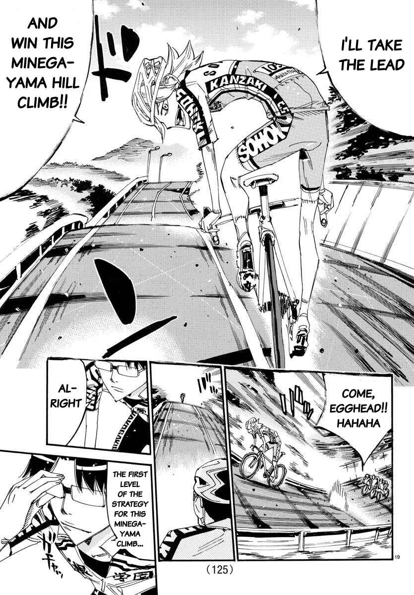 Yowamushi Pedal Chapter 617 - Page 19