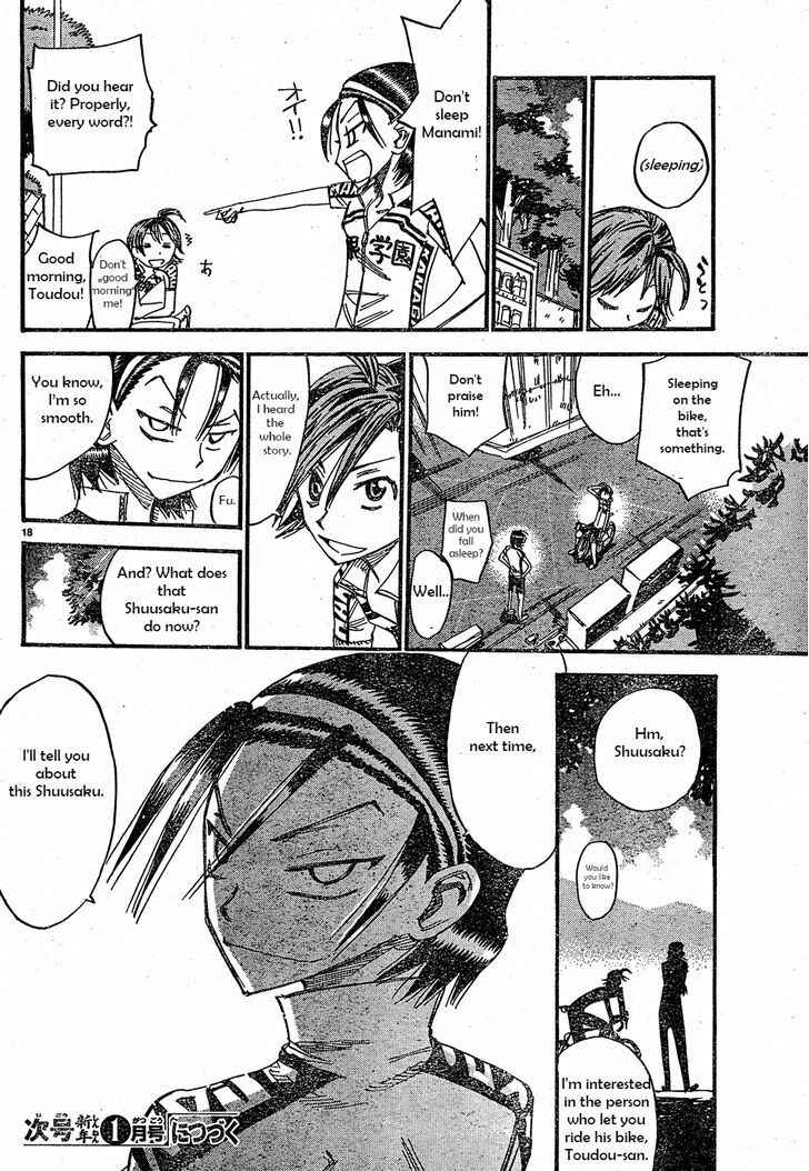 Yowamushi Pedal - Spare Bike Chapter 15 - Page 18