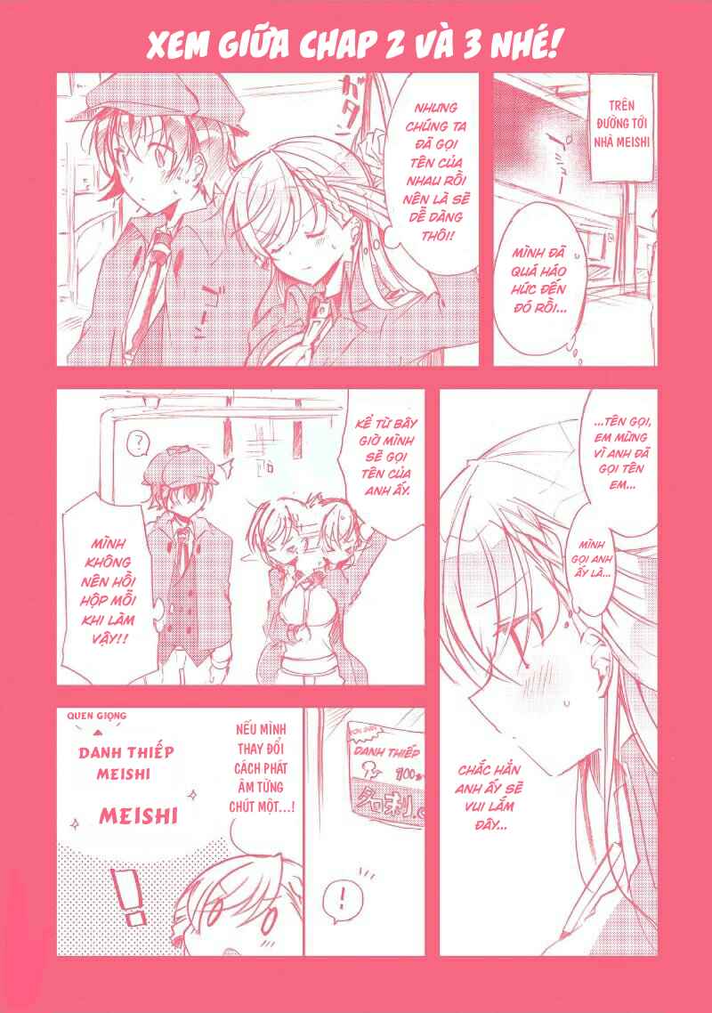 Isshiki-san wa Koi wo Shiritai. Chapter 2.5 - Page 1