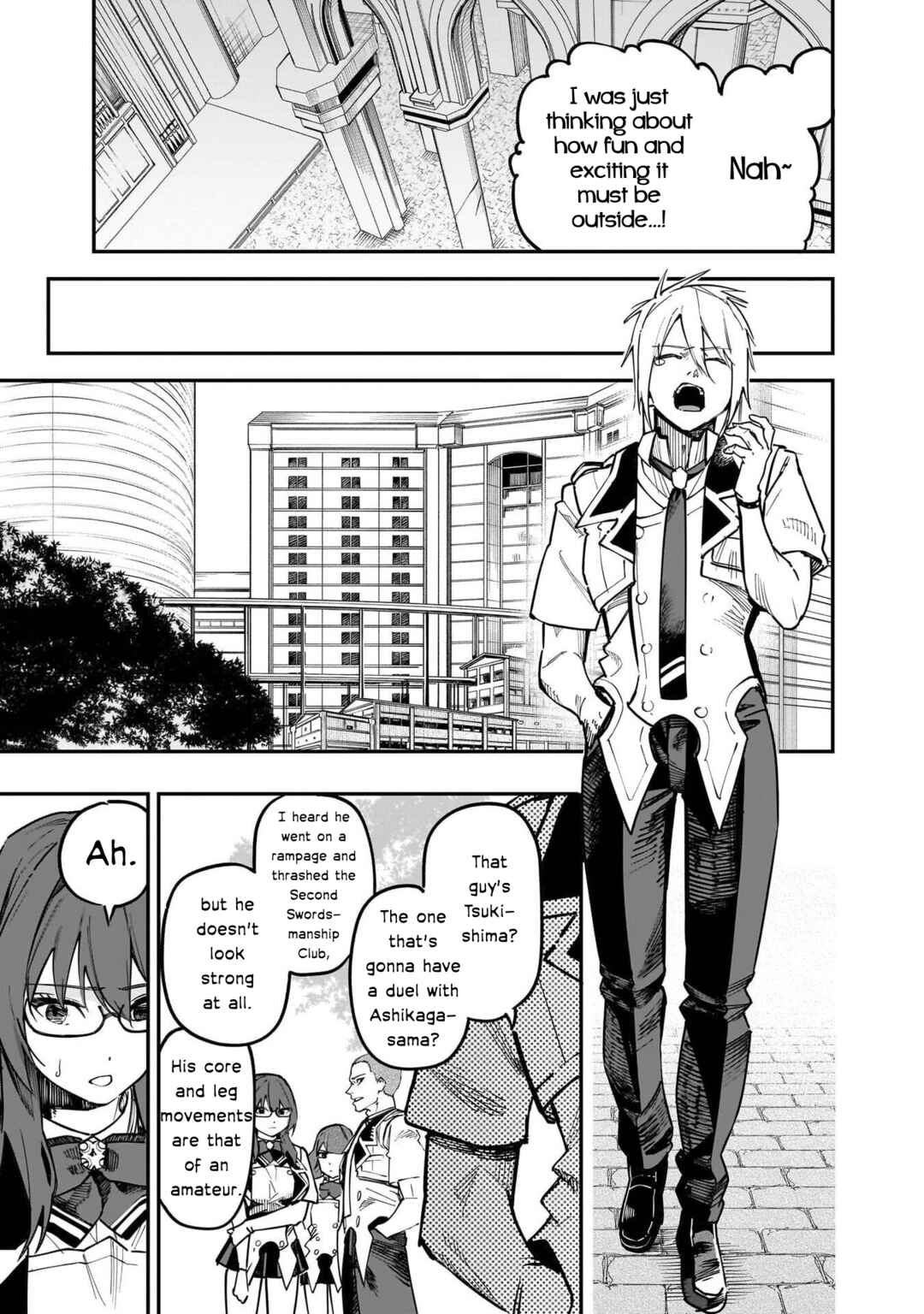 Wazawai no Avalon: Game Saijaku no Akuyaku Debu ni Ten'i Shita kedo, Ore dake "Yasereba Tsuyokute New Game" na Sekai datta no de, Saisoku Level Up & Hametsu Flag Kaihi de Kage no Eiyuu o Mezashimasu Chapter 76 - Page 3