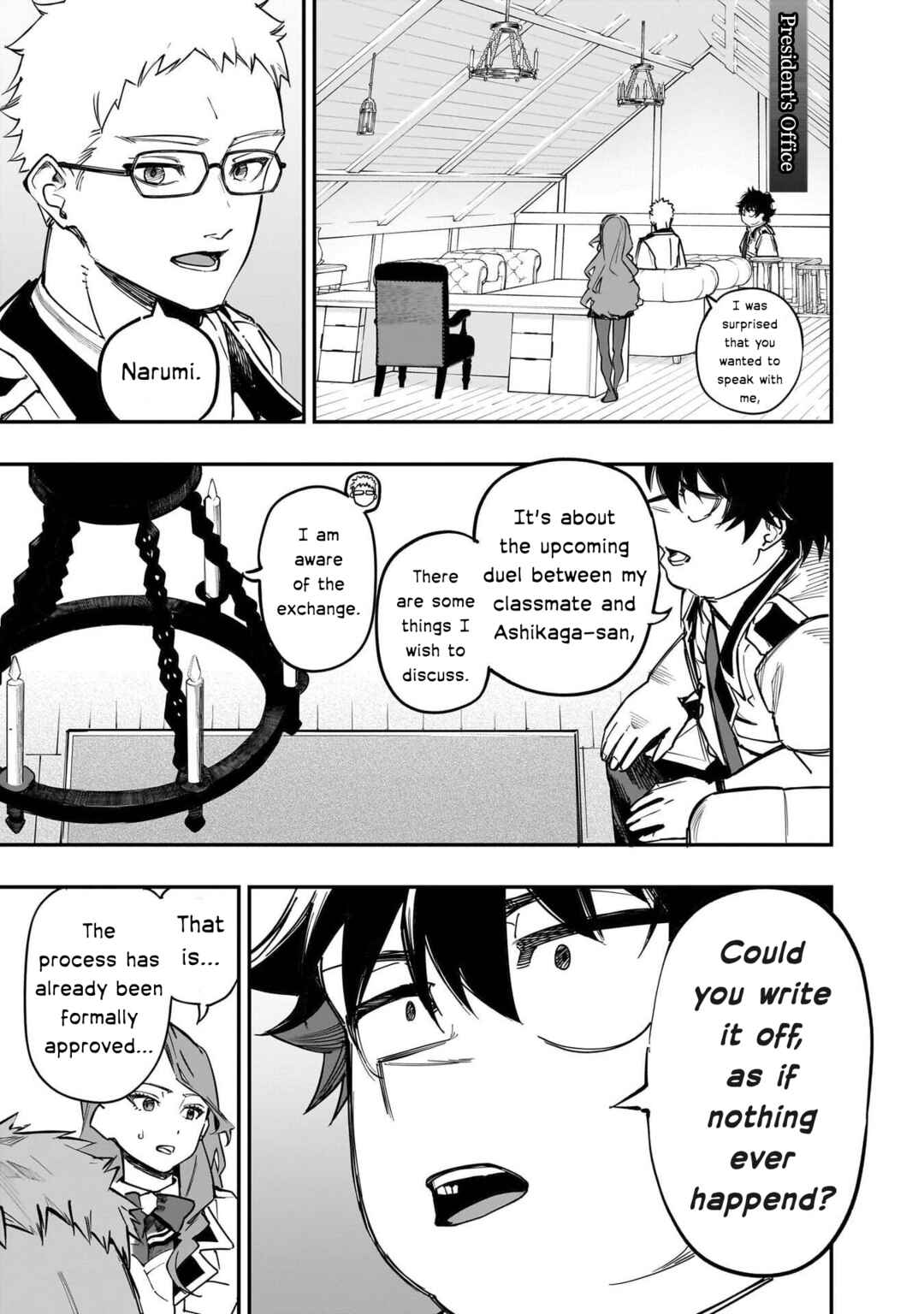 Wazawai no Avalon: Game Saijaku no Akuyaku Debu ni Ten'i Shita kedo, Ore dake "Yasereba Tsuyokute New Game" na Sekai datta no de, Saisoku Level Up & Hametsu Flag Kaihi de Kage no Eiyuu o Mezashimasu Chapter 76 - Page 9