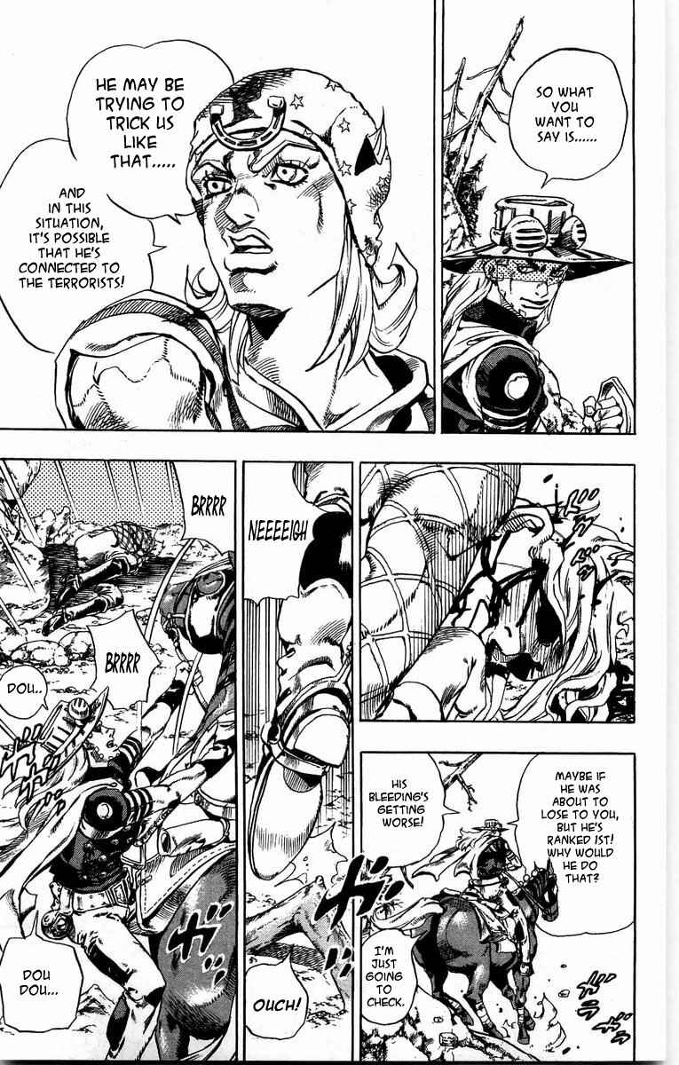 JoJo no Kimyou na Bouken: Part 7 - Steel Ball Run Chapter 28 - Page 24