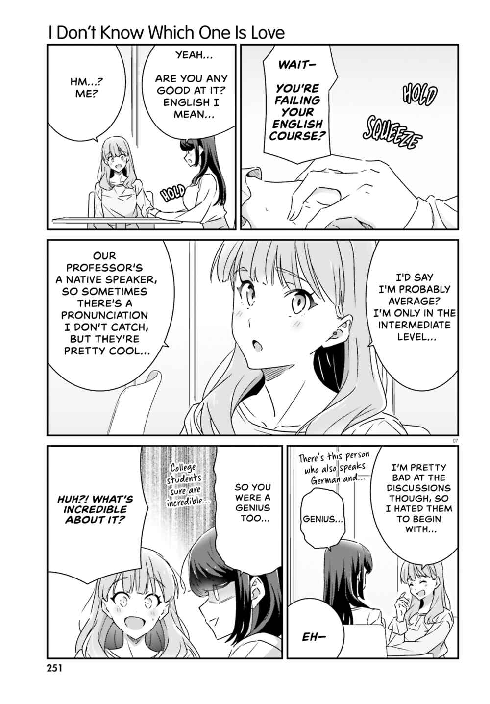 Dore ga Koi ka ga Wakaranai Chapter 11 - Page 7
