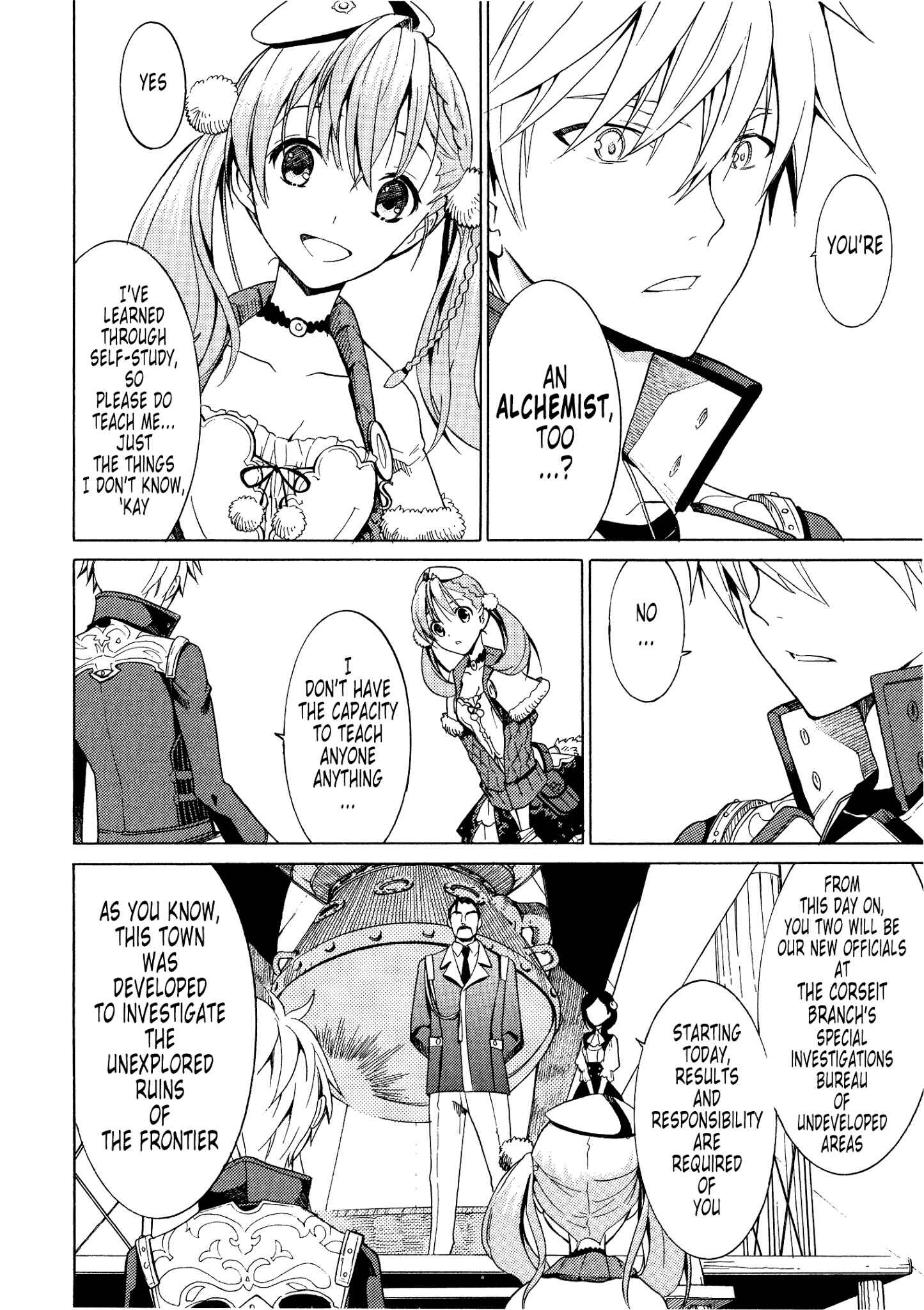 Escha & Logy no Atelier - Tasogare no Sora no Renkinjutsushi Chapter 1 - Page 20