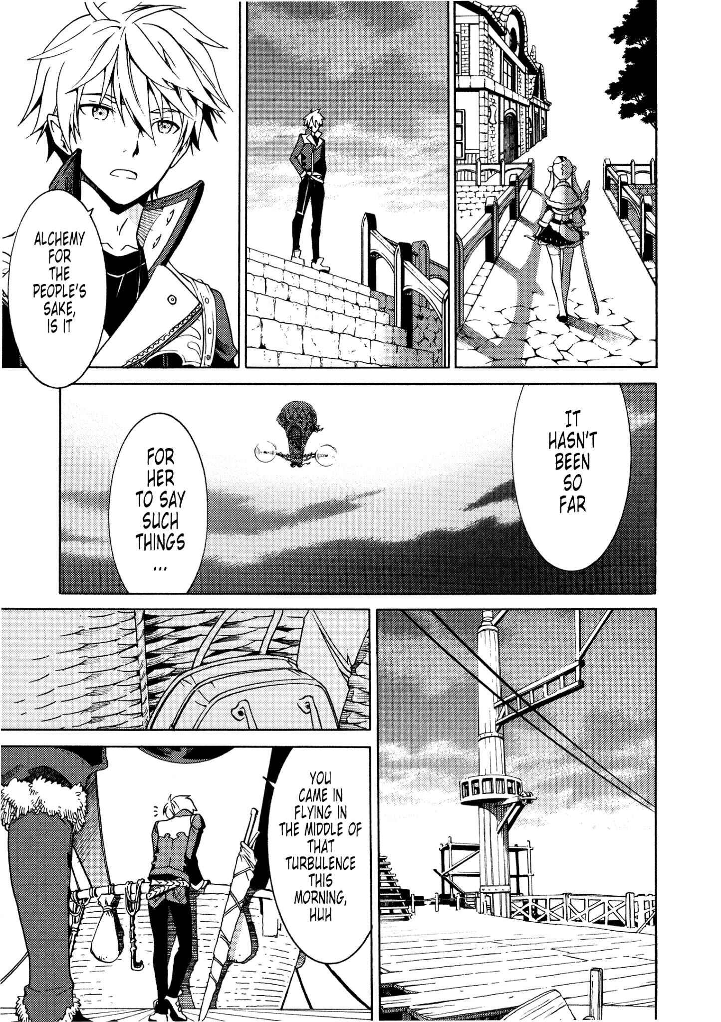 Escha & Logy no Atelier - Tasogare no Sora no Renkinjutsushi Chapter 1 - Page 27