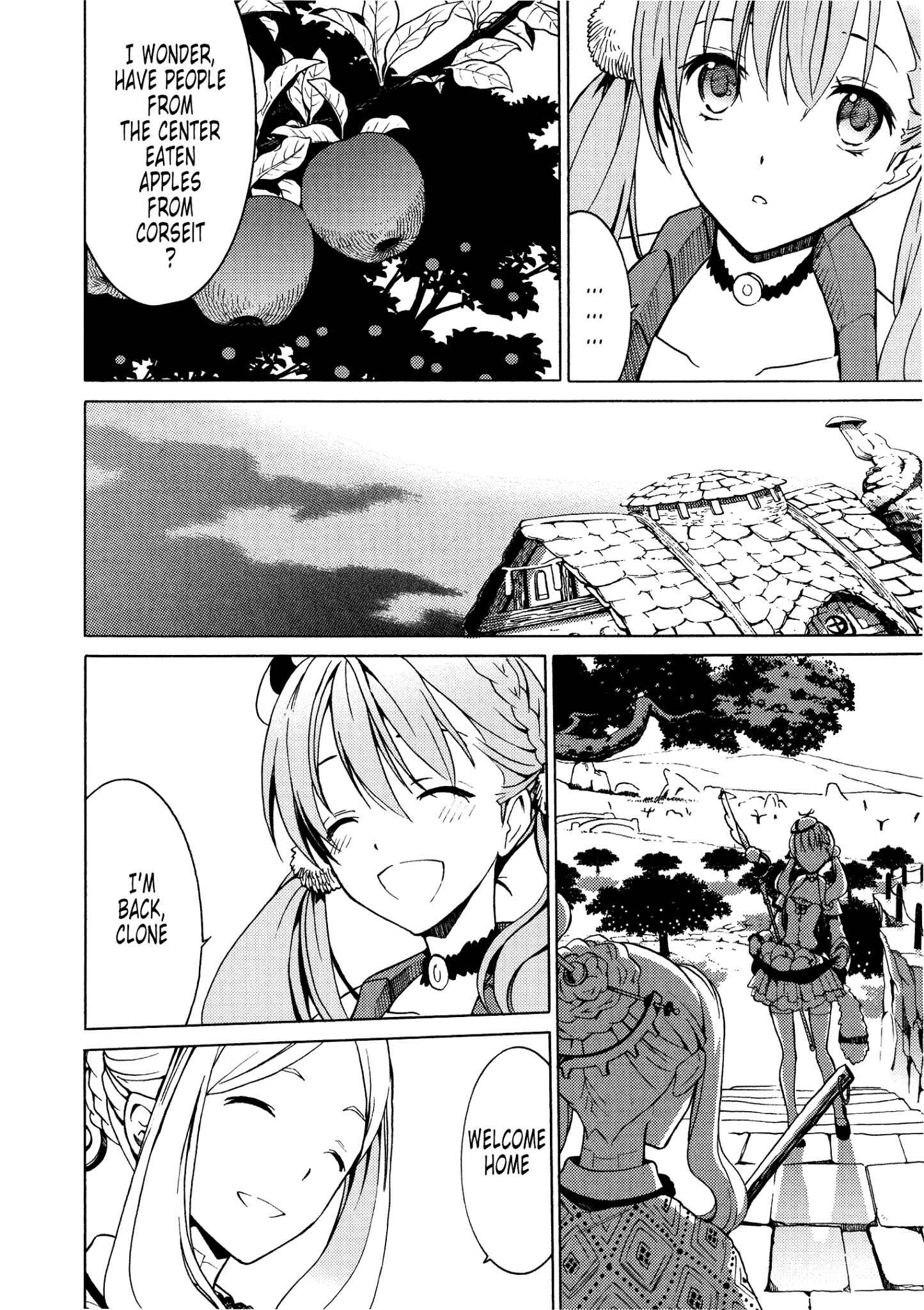 Escha & Logy no Atelier - Tasogare no Sora no Renkinjutsushi Chapter 1 - Page 32