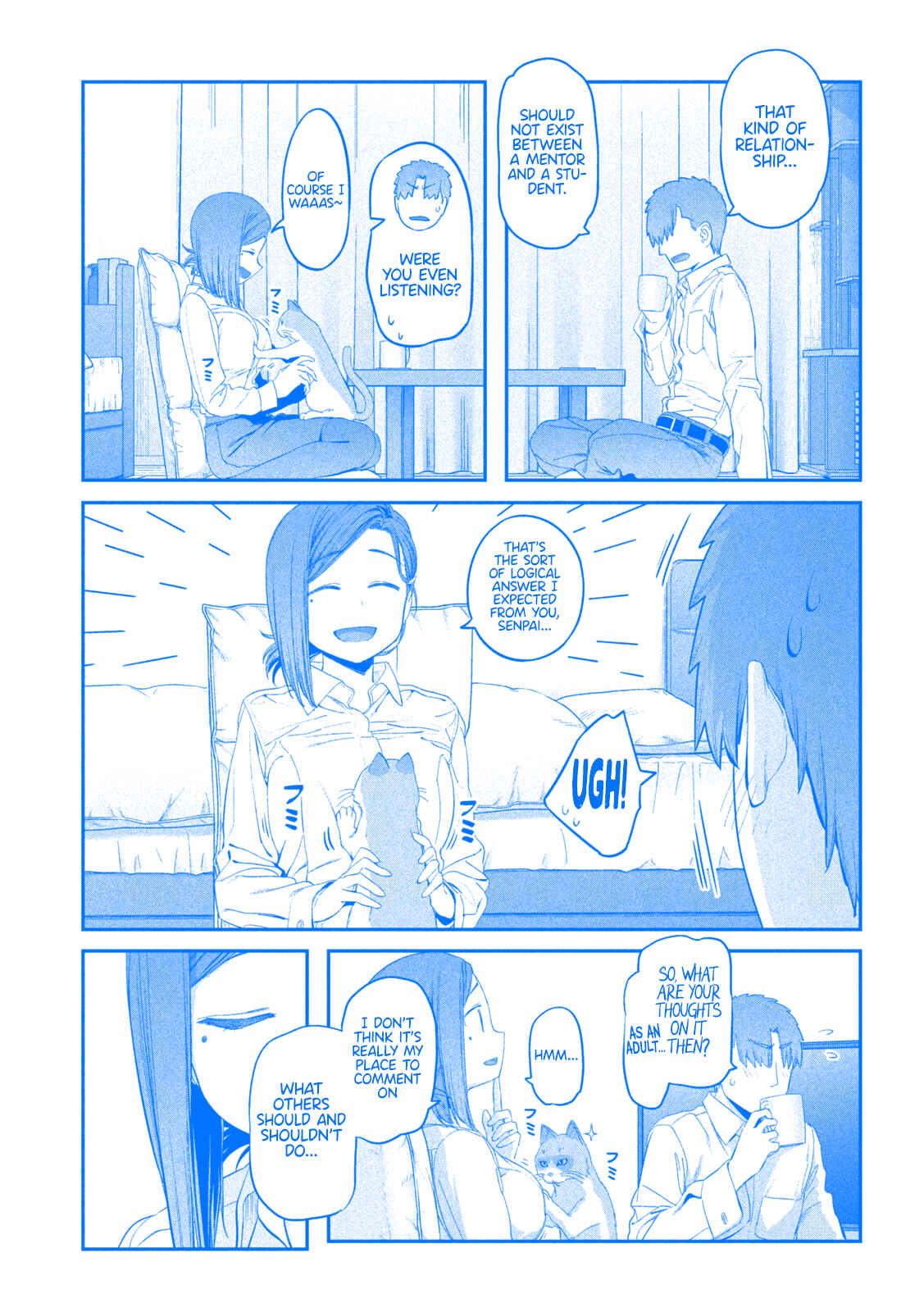 Getsuyoubi no Tawawa (Blue) (Fan Colored) Chapter 13 - Page 11