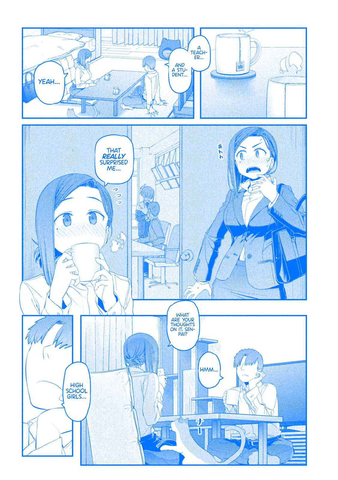 Getsuyoubi no Tawawa (Blue) (Fan Colored) Chapter 13 - Page 8