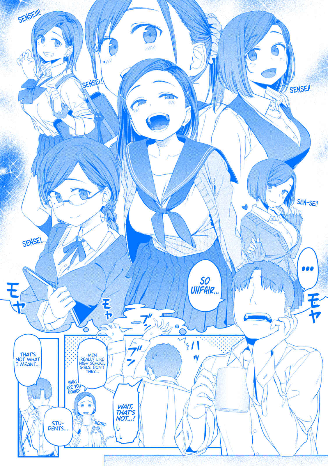 Getsuyoubi no Tawawa (Blue) (Fan Colored) Chapter 13 - Page 9