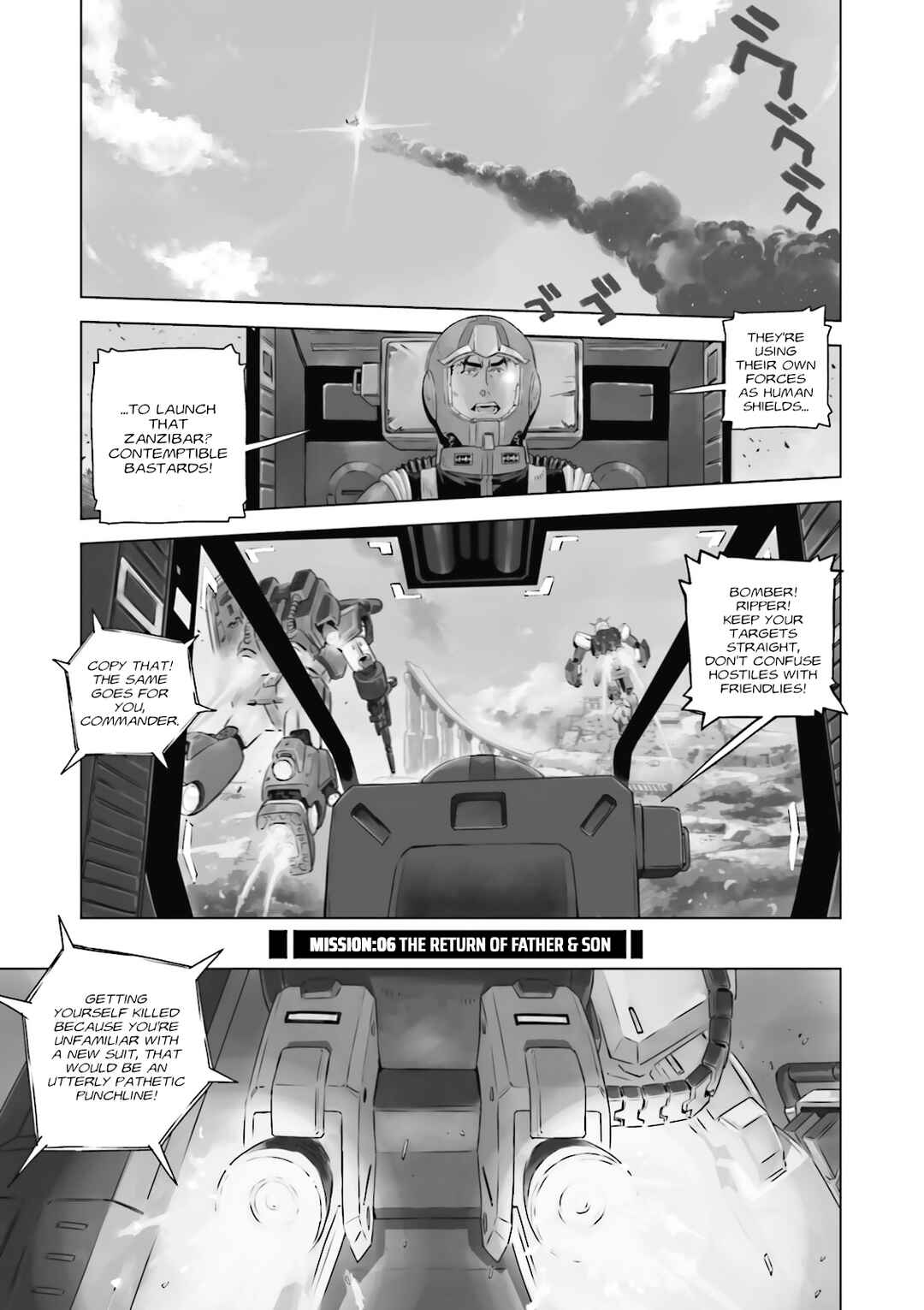 Mobile Suit Gundam Side Story - Missing Link Chapter 6 - Page 1