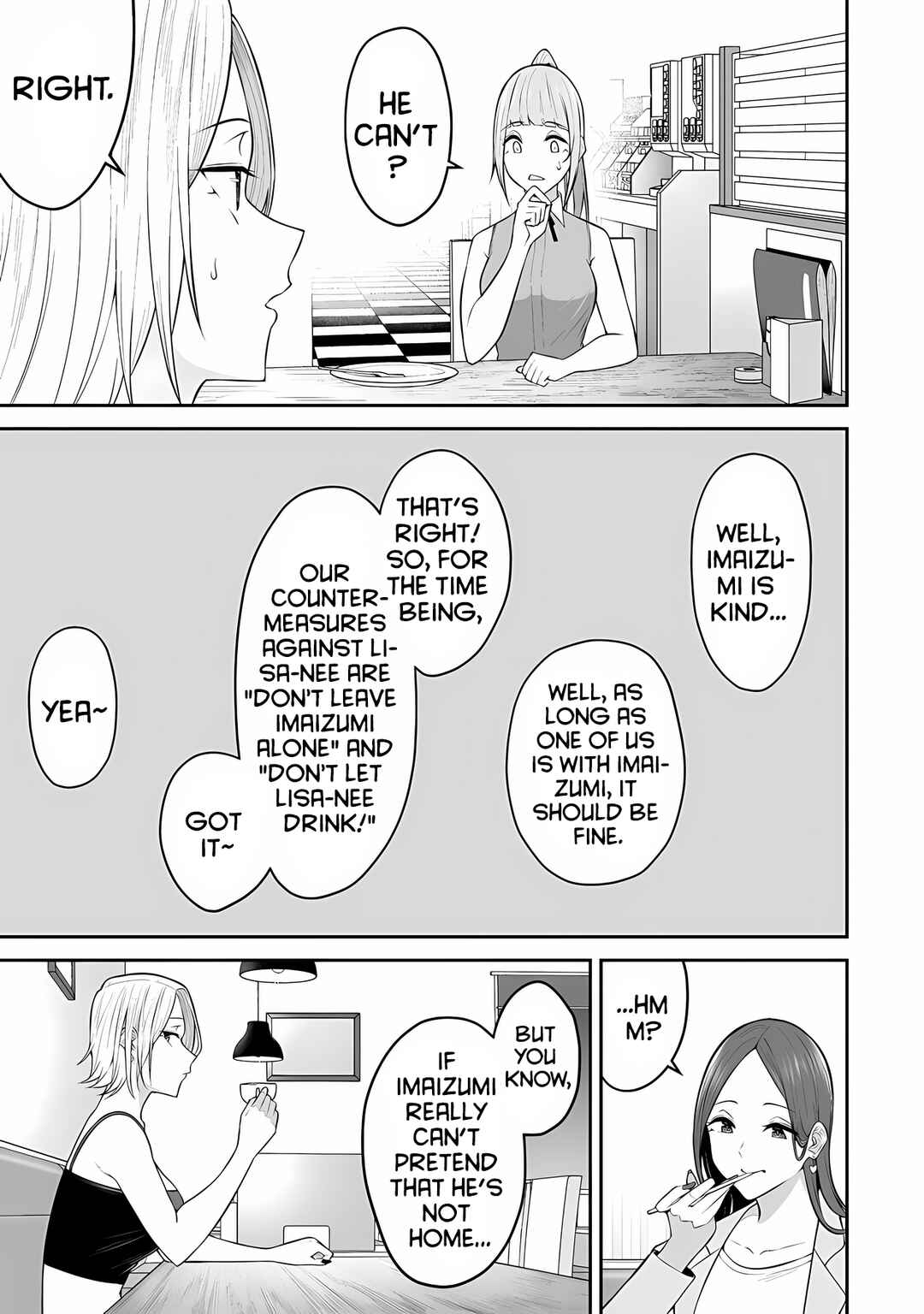 Imaizumin-chi wa Douyara Gal no Tamariba ni Natteru Rashii ~DEEP~ Chapter 15 - Page 21