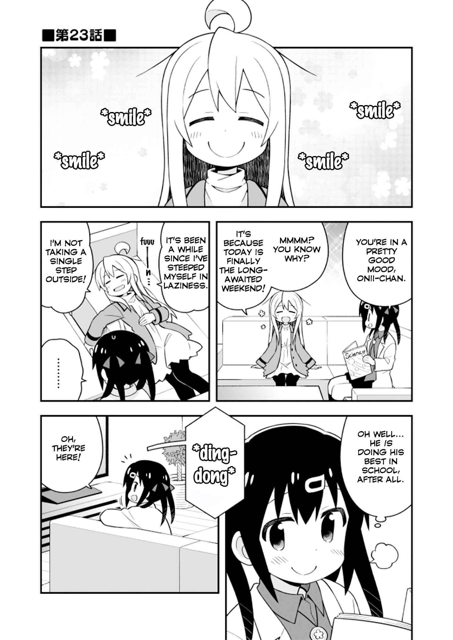 Onii-chan wa Oshimai! Chapter 23 - Page 1