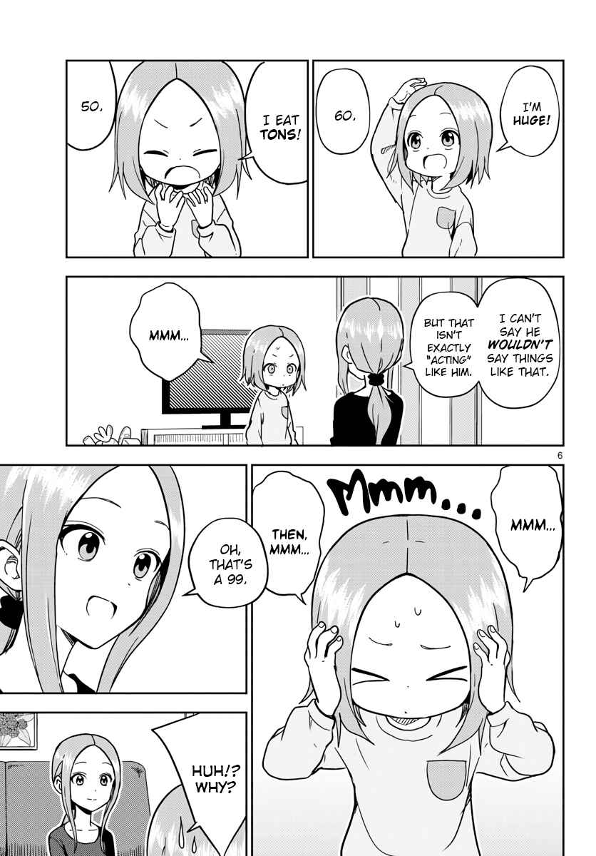 Karakai Jouzu no (Moto) Takagi-san Chapter 173.5 - Page 6