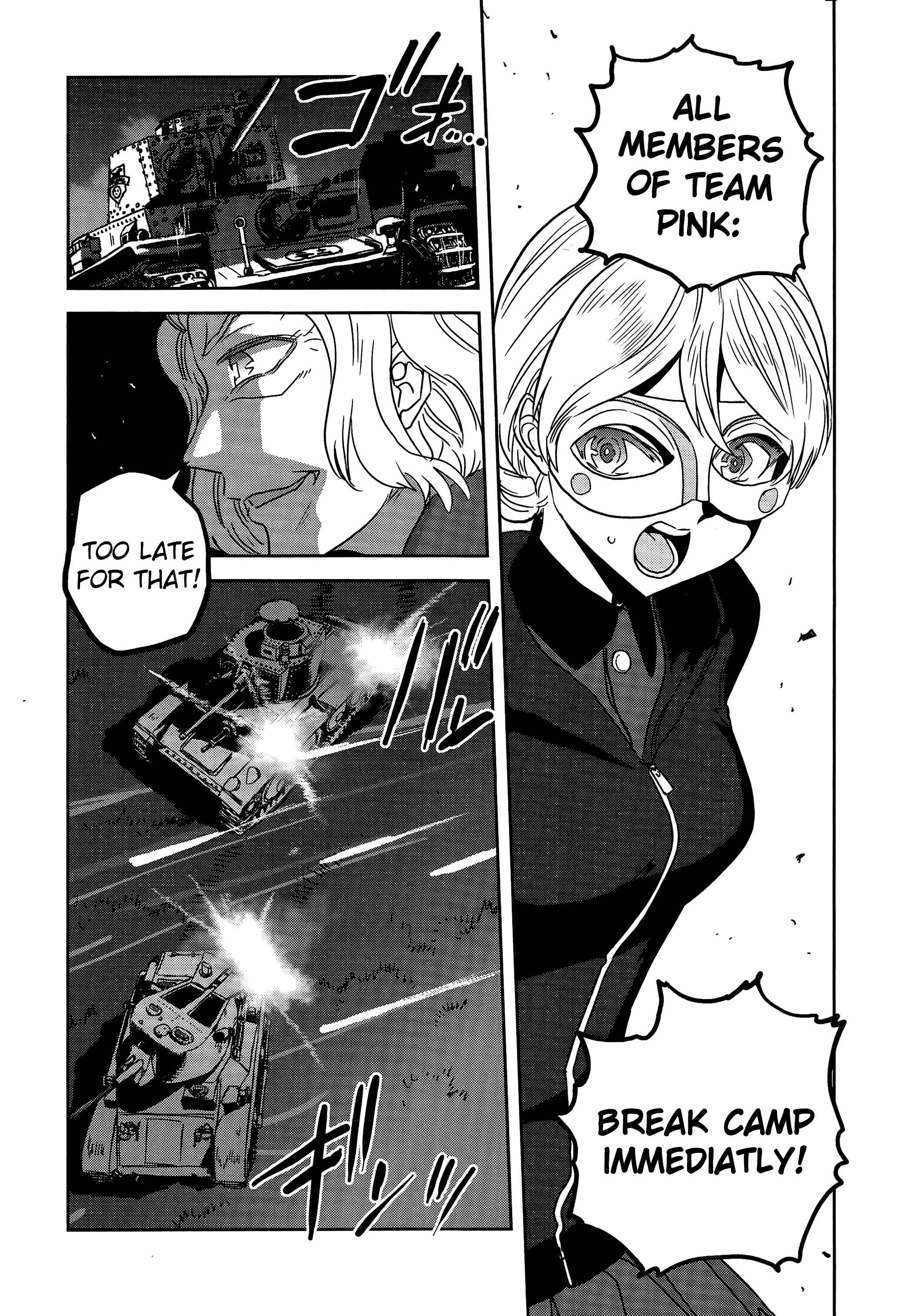 Girls und Panzer: Ribbon no Musha Chapter 39 - Page 35