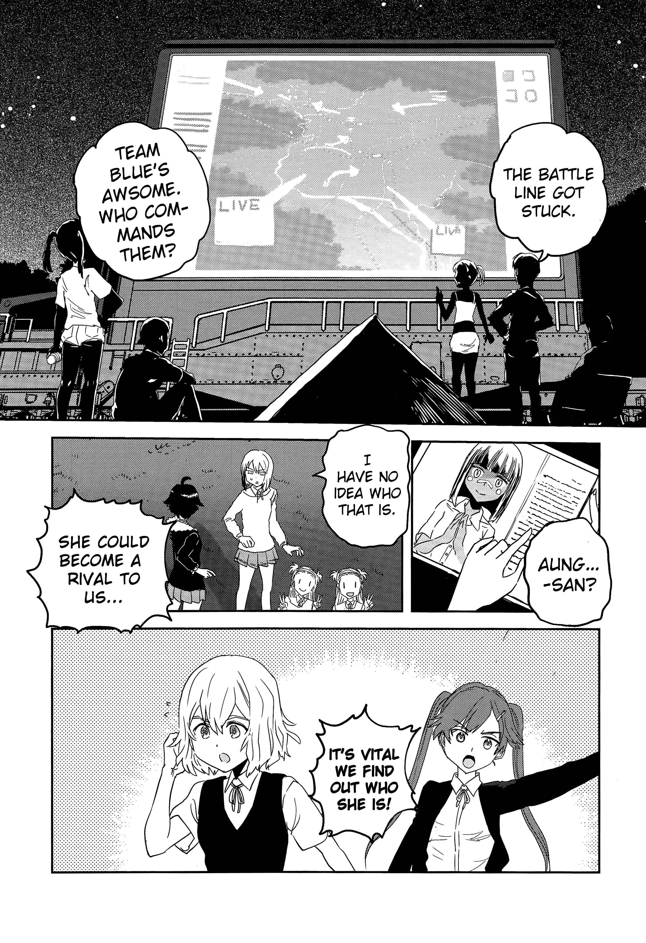 Girls und Panzer: Ribbon no Musha Chapter 39 - Page 9