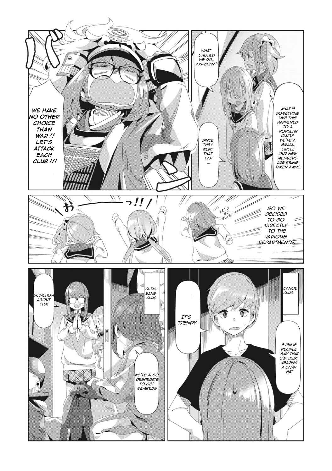 Yuru Camp△ Chapter 78 - Page 8