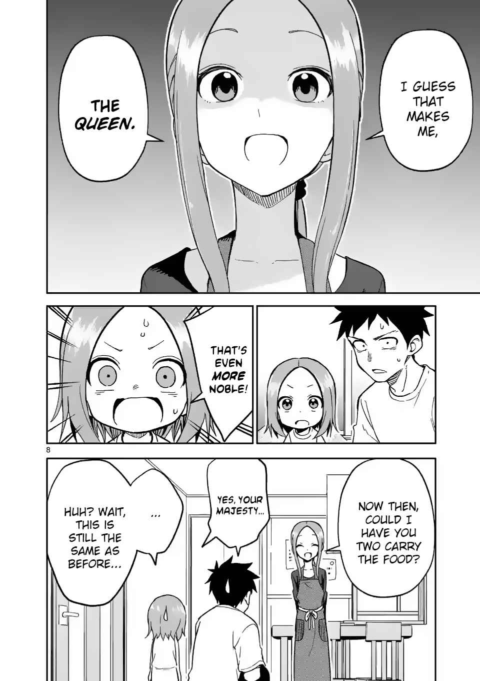 Karakai Jouzu no (Moto) Takagi-san Chapter 183 - Page 8