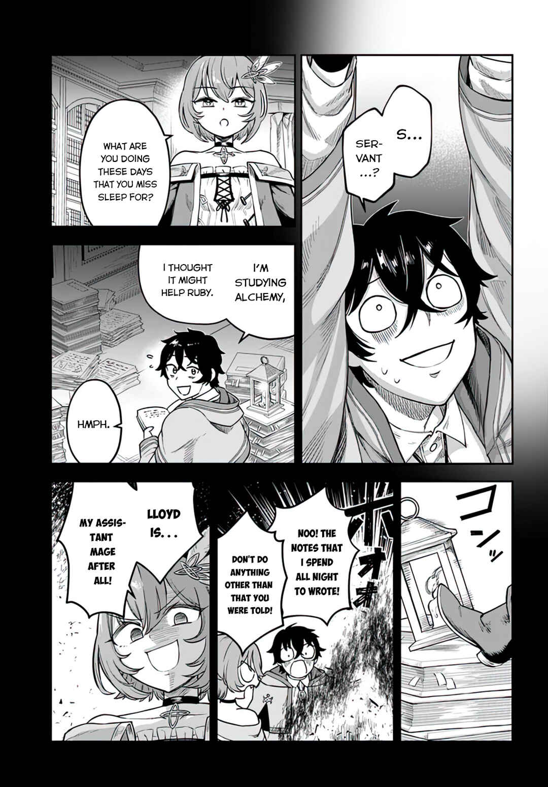 Ore Igai Dare mo Saishu Dekinai Sozai na no ni "Sozai Saishuritsu ga Hikui" to Pawahara suru Osananajimi Renkinjutsushi to Zetsuen shita Senzoku Madoushi, Henkyou no Machi de Slow Life wo Okuritai. Chapter 5 - Page 19