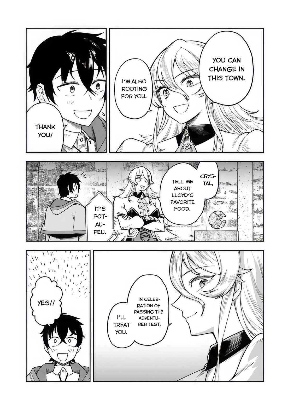 Ore Igai Dare mo Saishu Dekinai Sozai na no ni "Sozai Saishuritsu ga Hikui" to Pawahara suru Osananajimi Renkinjutsushi to Zetsuen shita Senzoku Madoushi, Henkyou no Machi de Slow Life wo Okuritai. Chapter 5 - Page 26