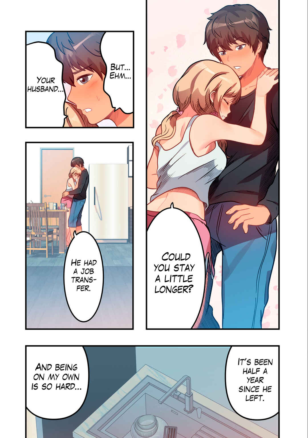 Kyou kara, Hitozuma Mansion ni Nyuukyo shimasu. Chapter 3.1 - Page 10