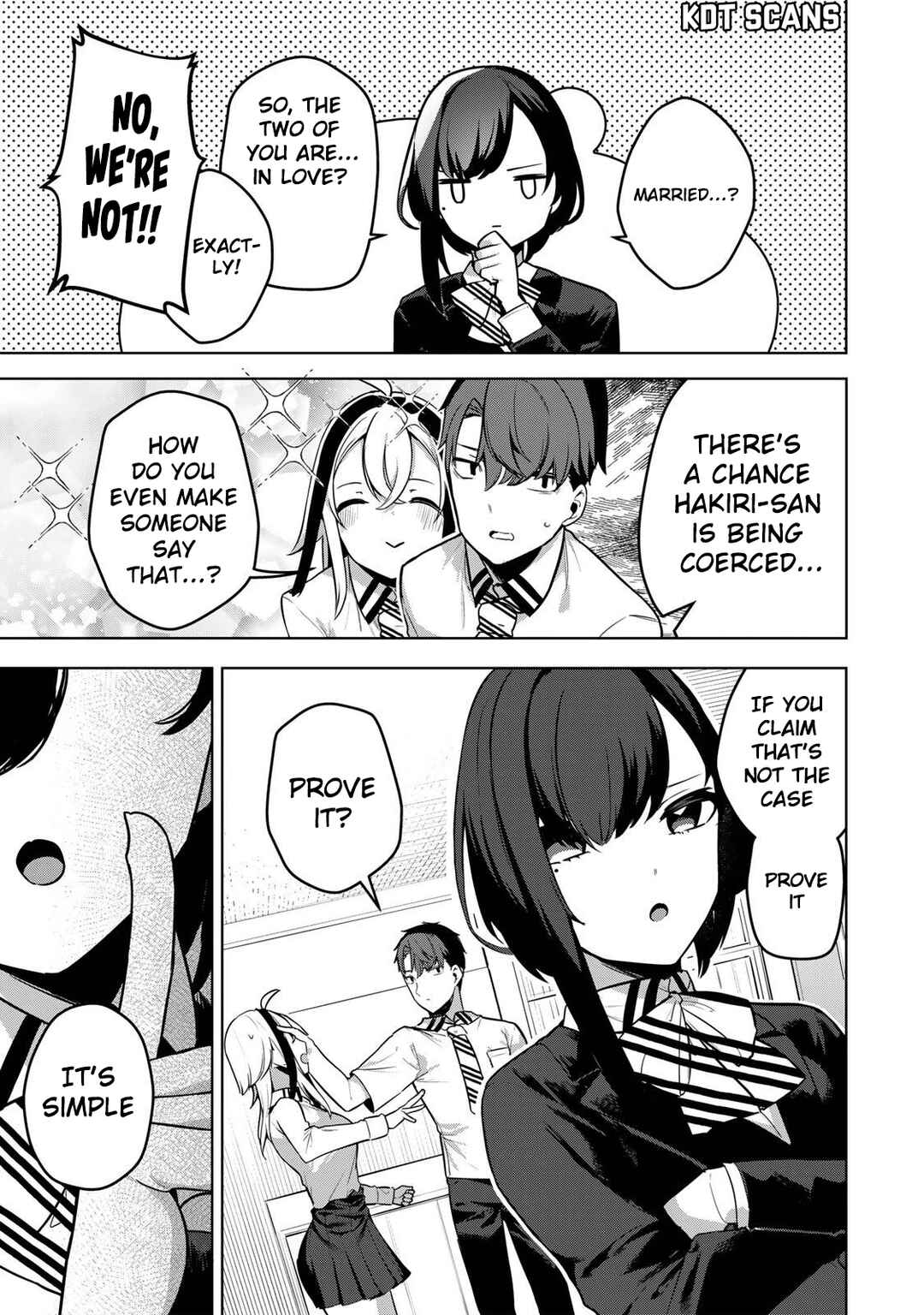 Hakiri-san wa Kimi Dake no Shinigami ni Naritai Chapter 3 - Page 10