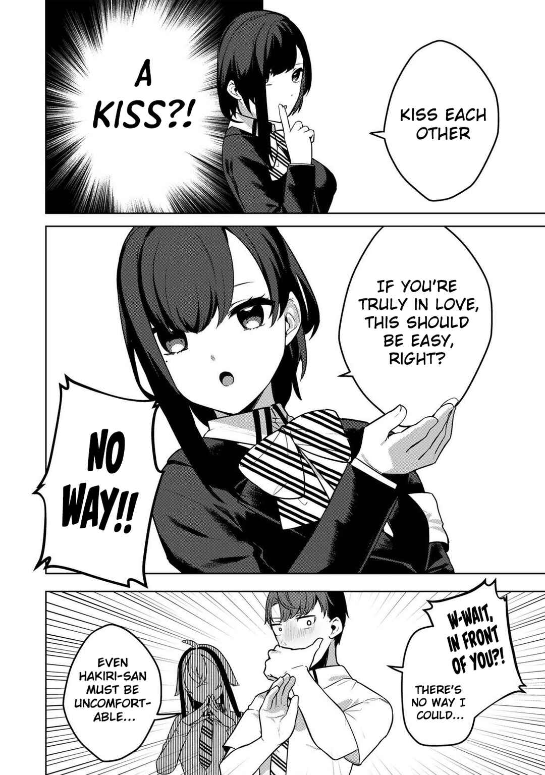 Hakiri-san wa Kimi Dake no Shinigami ni Naritai Chapter 3 - Page 11