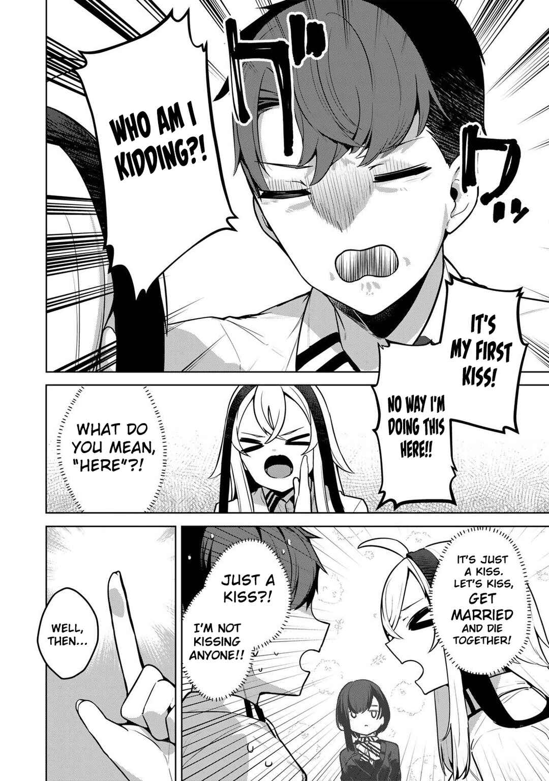 Hakiri-san wa Kimi Dake no Shinigami ni Naritai Chapter 3 - Page 15