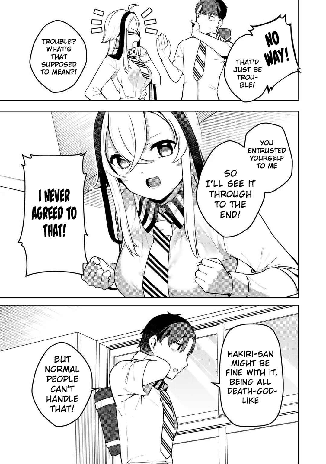 Hakiri-san wa Kimi Dake no Shinigami ni Naritai Chapter 3 - Page 24