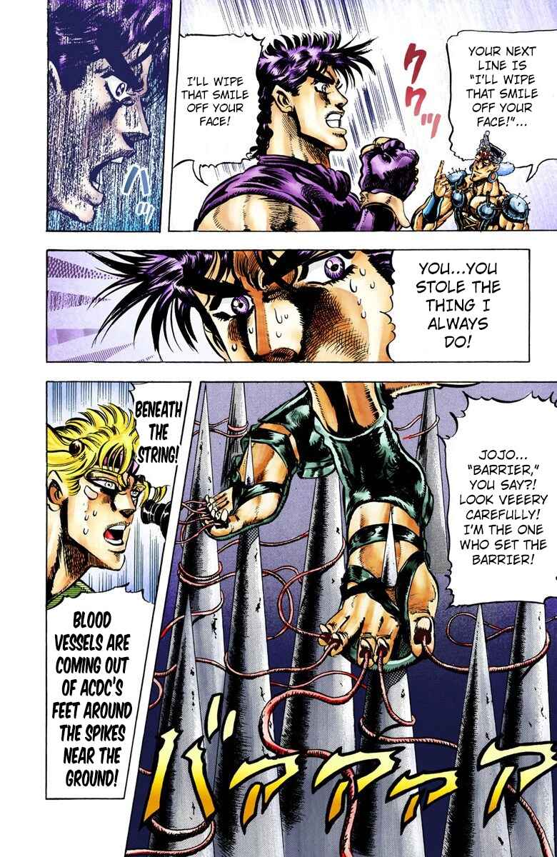 JoJo no Kimyou na Bouken: Part 2 - Sentou Chouryuu Color-ban Chapter 35 - Page 18