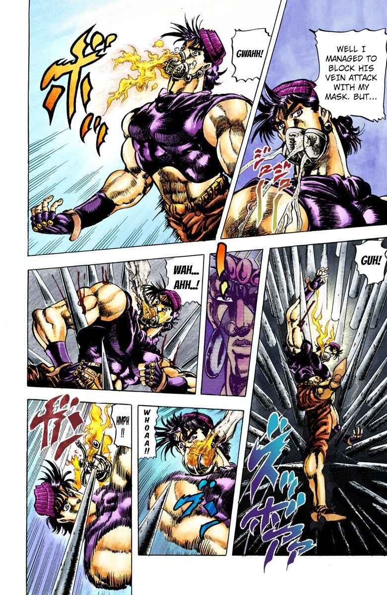 JoJo no Kimyou na Bouken: Part 2 - Sentou Chouryuu Color-ban Chapter 35 - Page 8