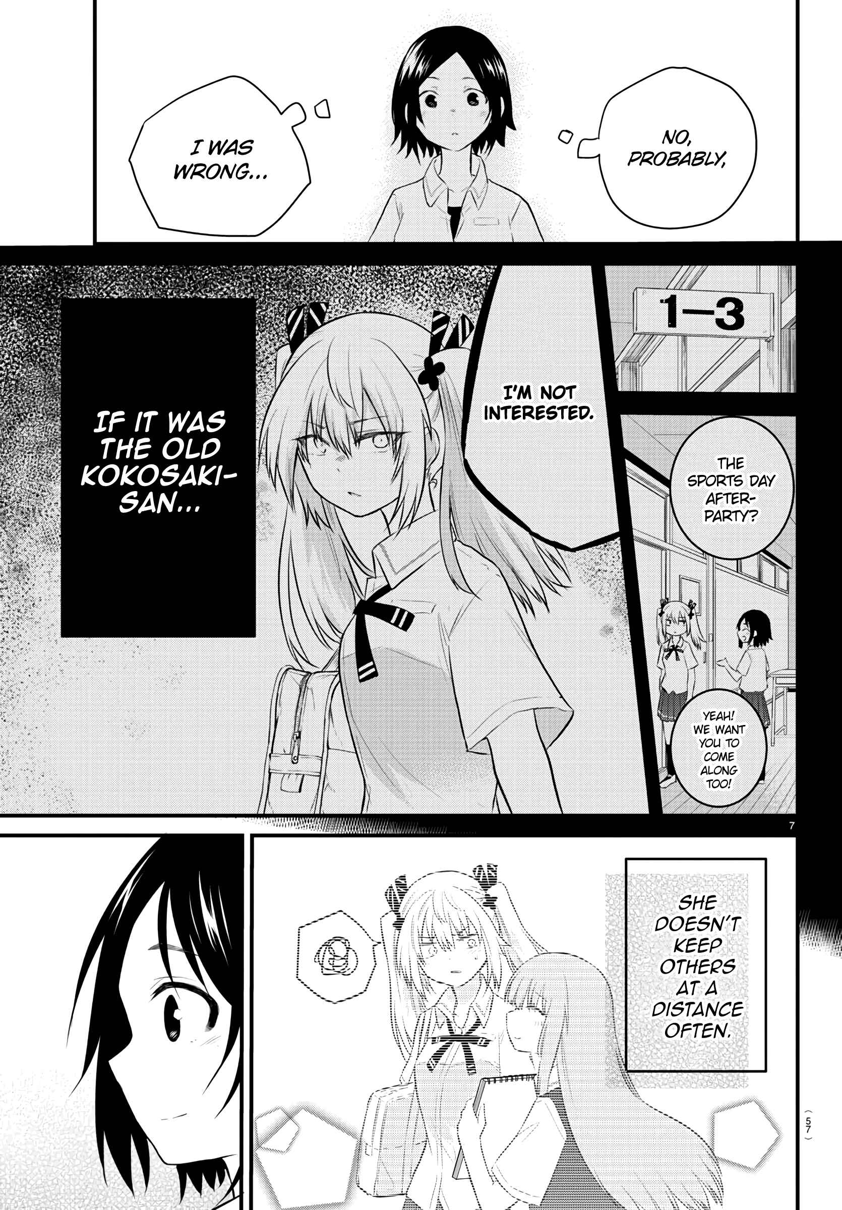 Koe ga dasenai Shoujo wa "Kanojo ga Yasashisugiru" to Omotte iru Chapter 31 - Page 7