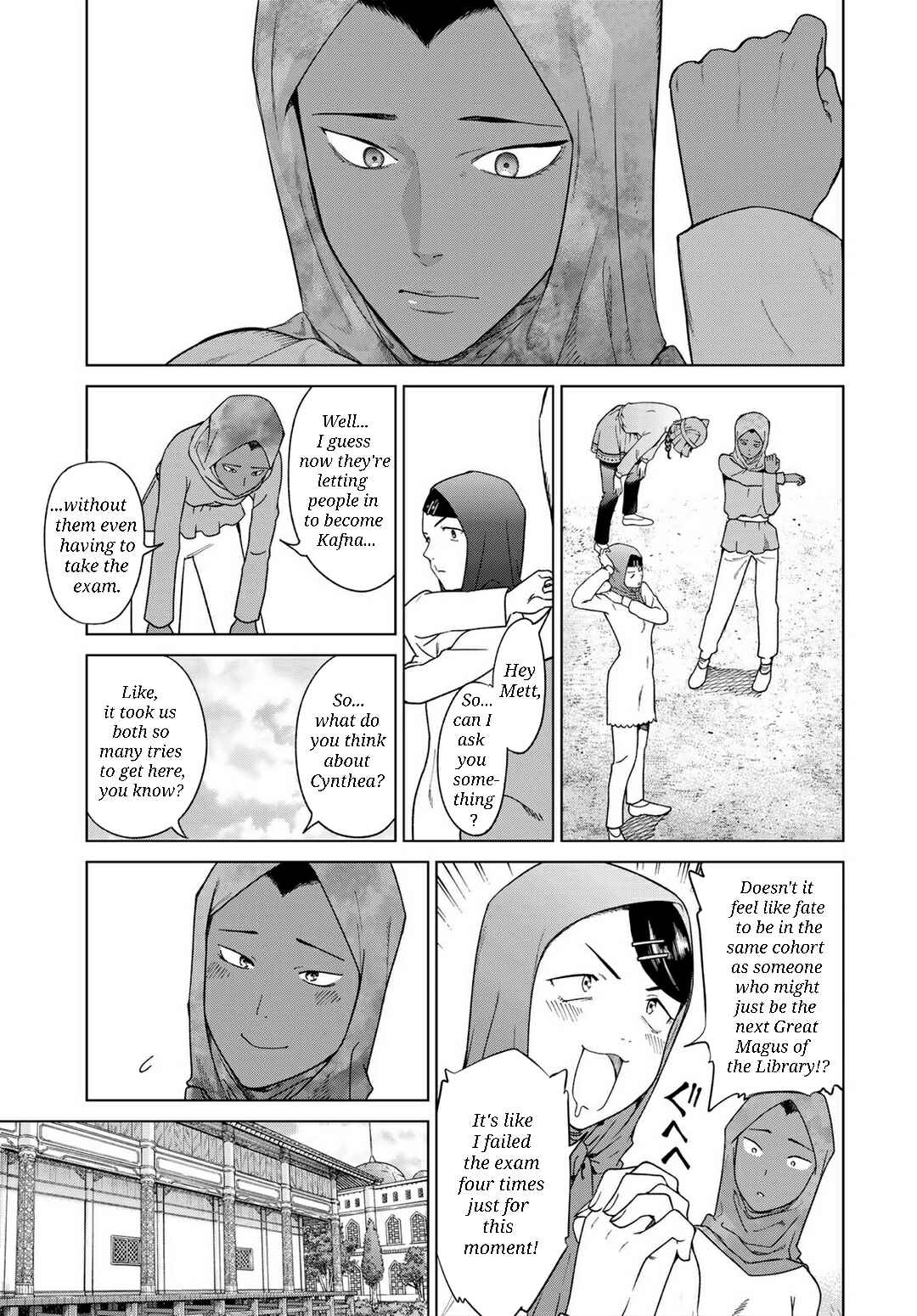 Toshokan no Daimajutsushi Chapter 45.1 - Page 6