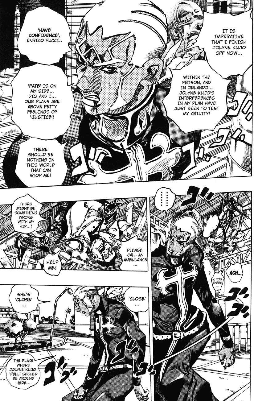 JoJo no Kimyou na Bouken: Part 6 - Stone Ocean Chapter 145 - Page 5
